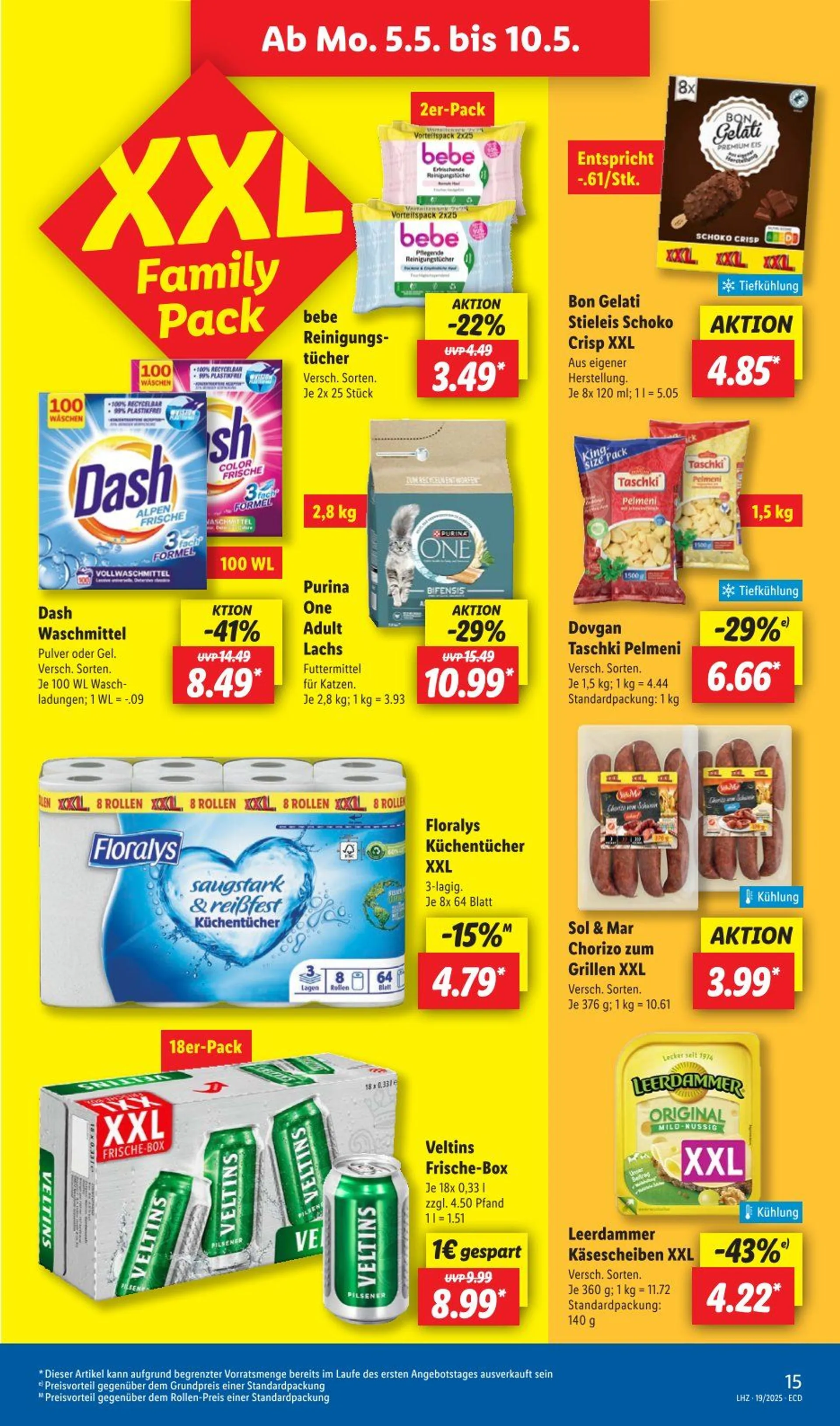 Lidl Prospekt von 5. Mai bis 10. Mai 2025 - Prospekt seite 17