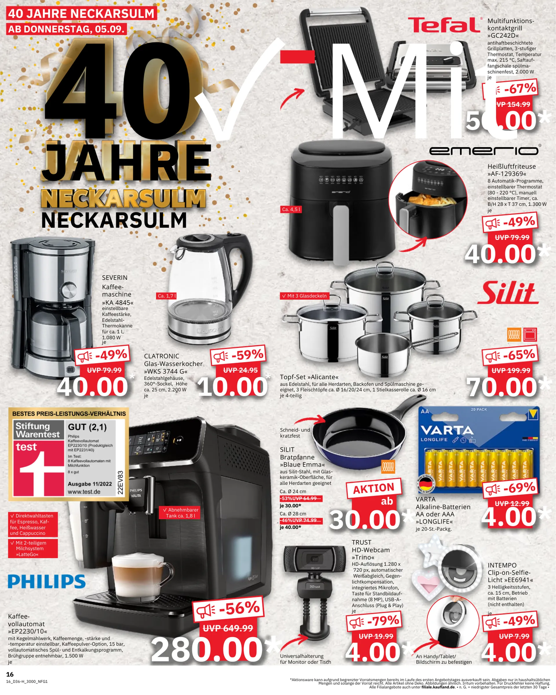 Kaufland Angebote von 5. September bis 11. September 2024 - Prospekt seite 16