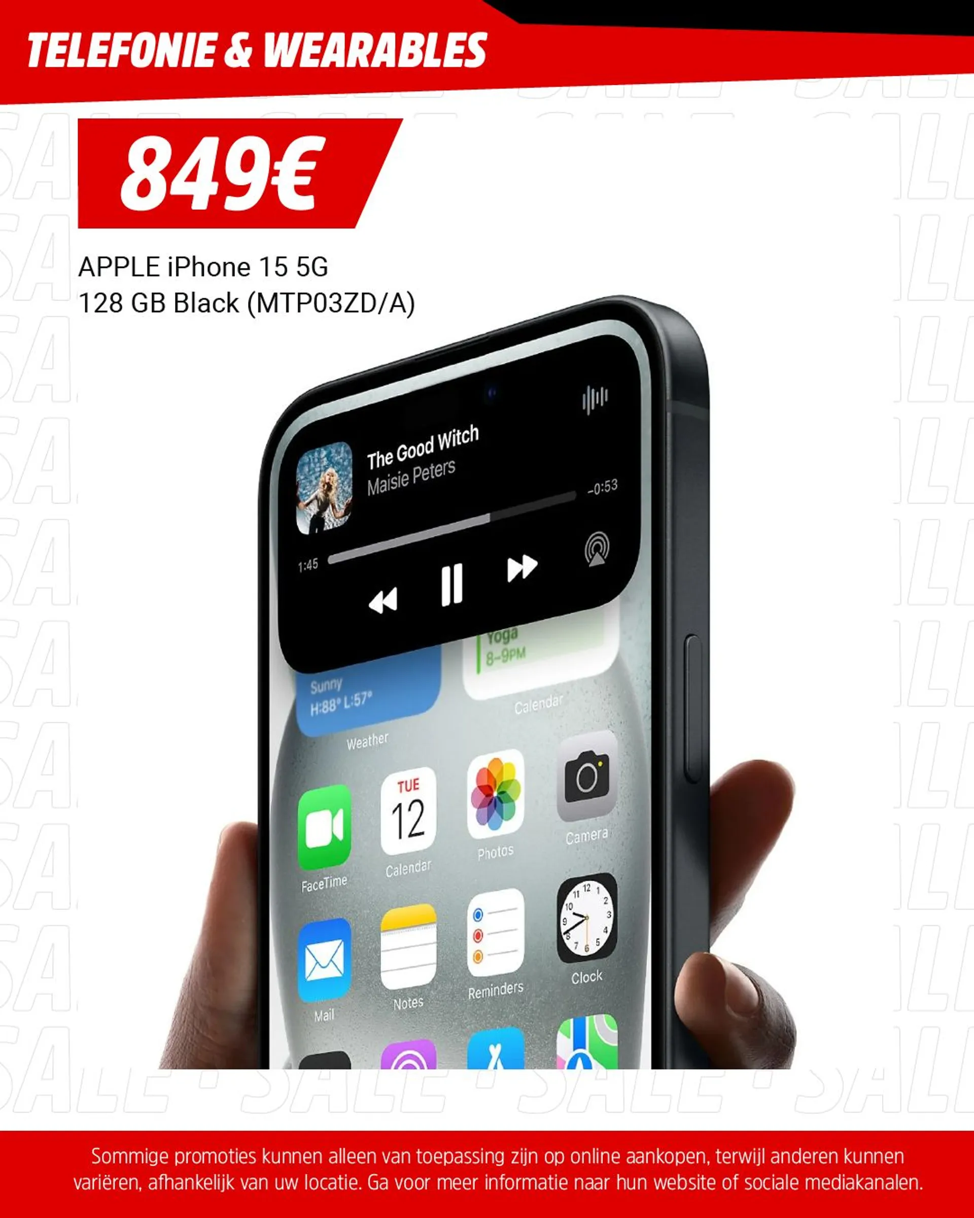 Speciale promoties van MediaMarkt van 22 oktober tot 5 november 2024 - folder pagina 16