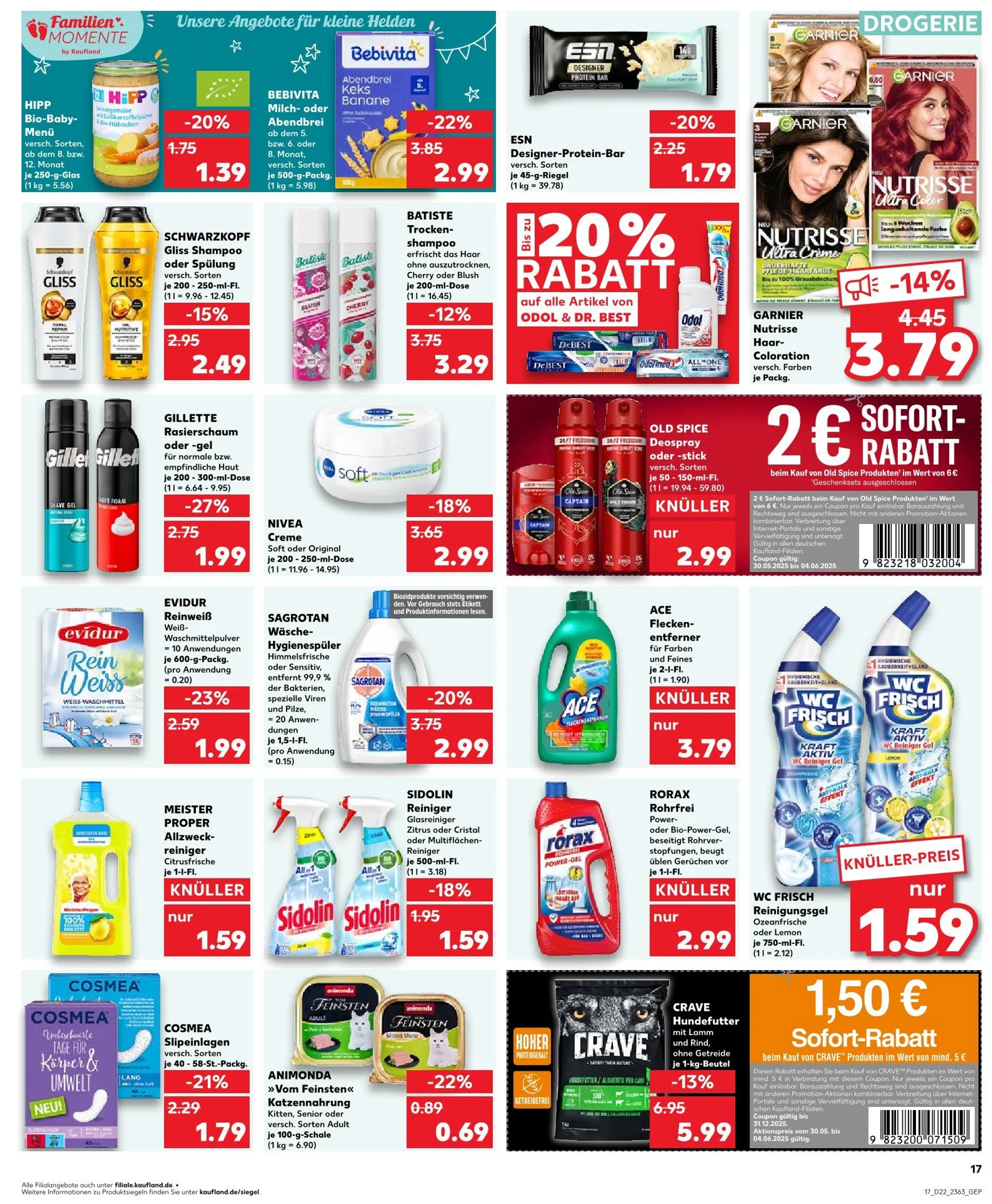 Kaufland Prospekt von 30. Mai bis 4. Juni 2025 - Prospekt seite 17