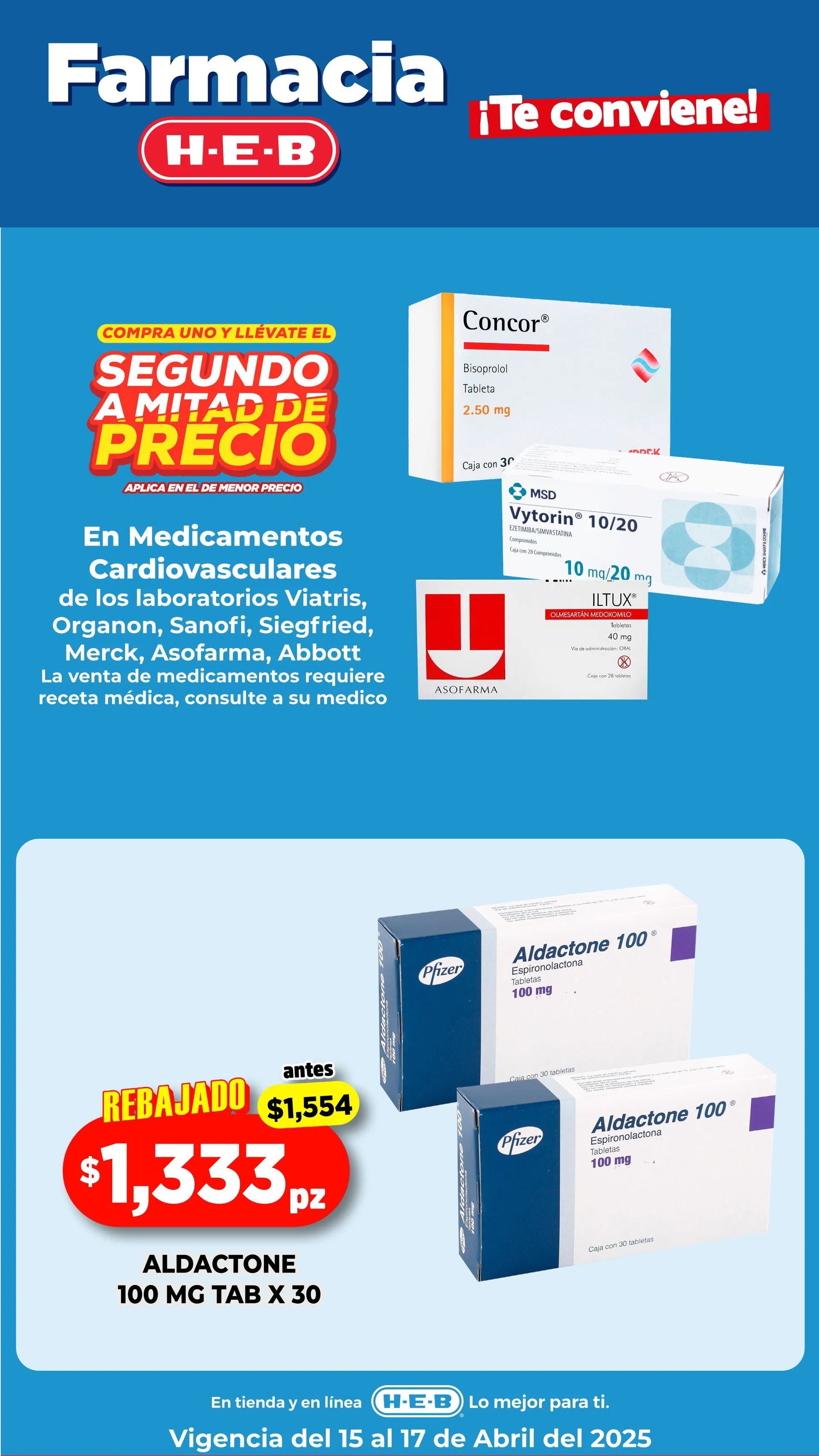 Catálogo de H-E-B  Ofertas 15 de abril al 18 de abril 2025 - Pagina 17