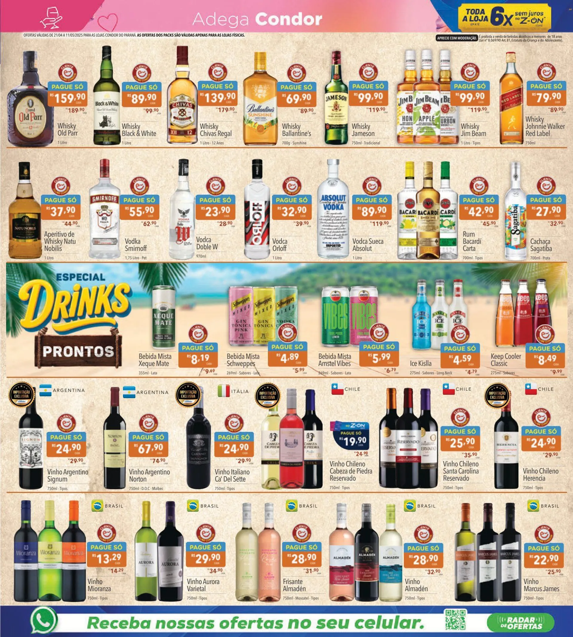 Encarte de Folhetos Supermercados Condor 21 de abril até 14 de maio 2025 - Pagina 17