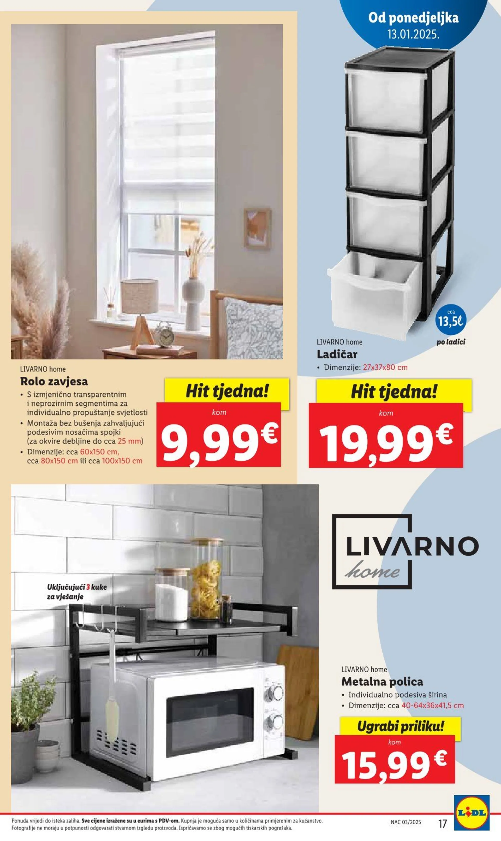 Katalog Lidl Posebna  od 13. siječnja do 18. siječnja 2025. - Pregled Stranica 17