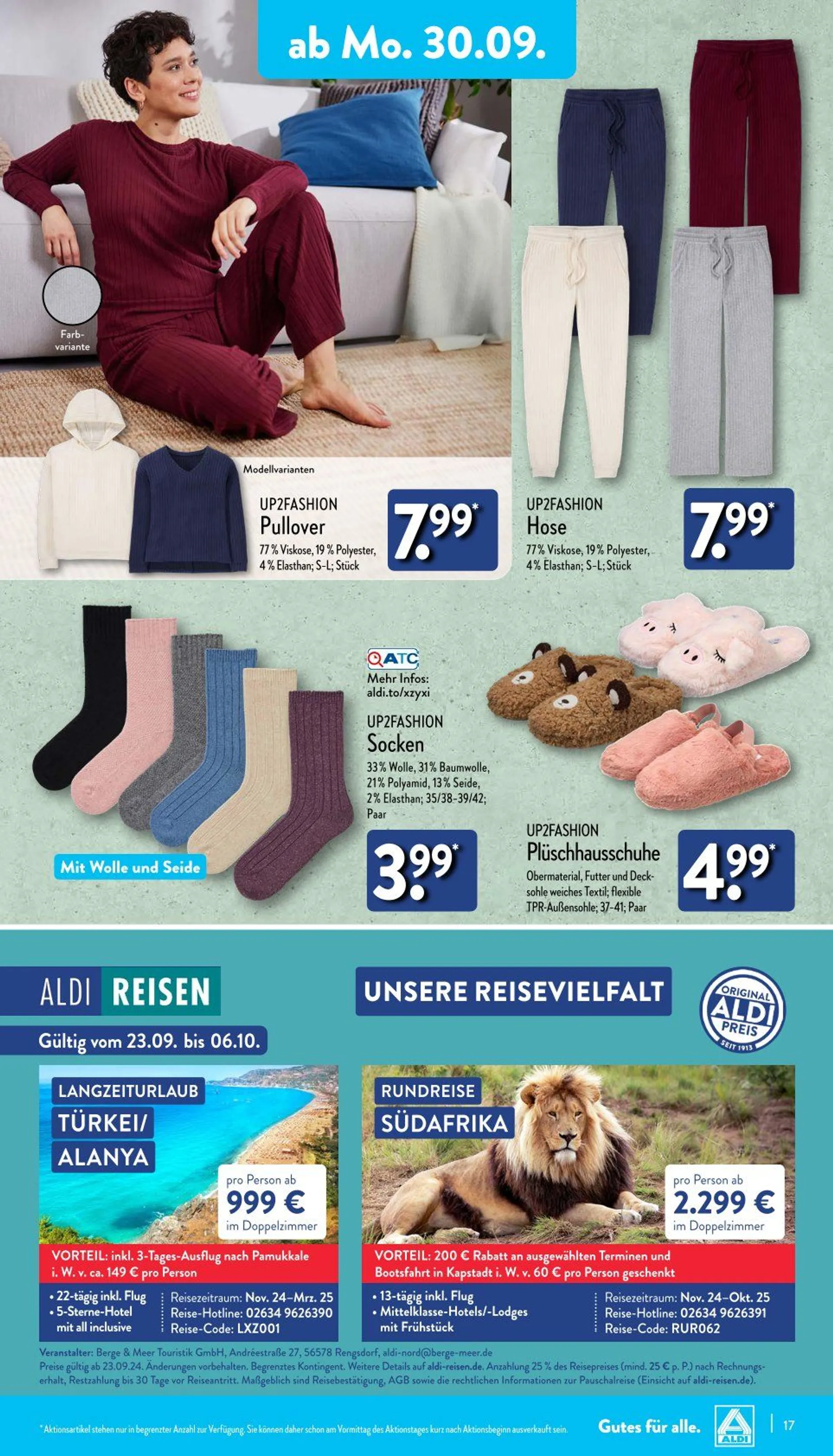 ALDI Nord Prospekts Angebote Online von 30. September bis 5. Oktober 2024 - Prospekt seite 17