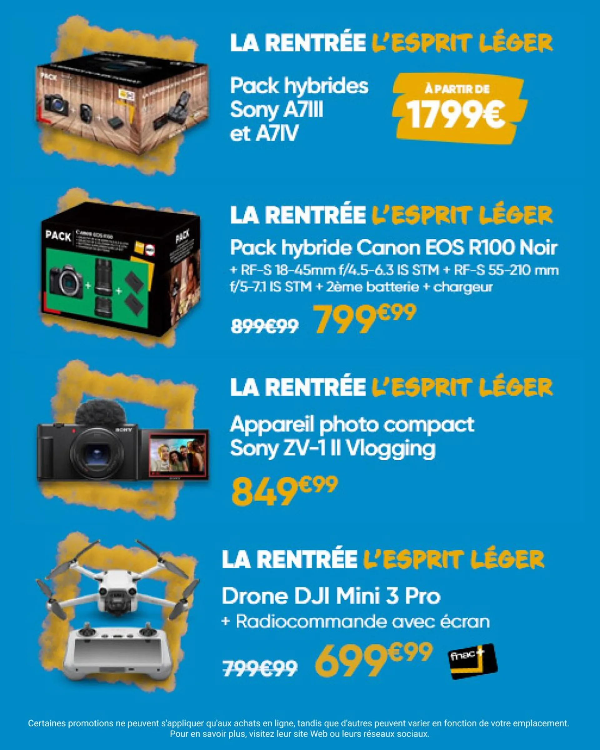 Promos de Fnac du 11 septembre au 25 septembre 2024 - Catalogue page 16