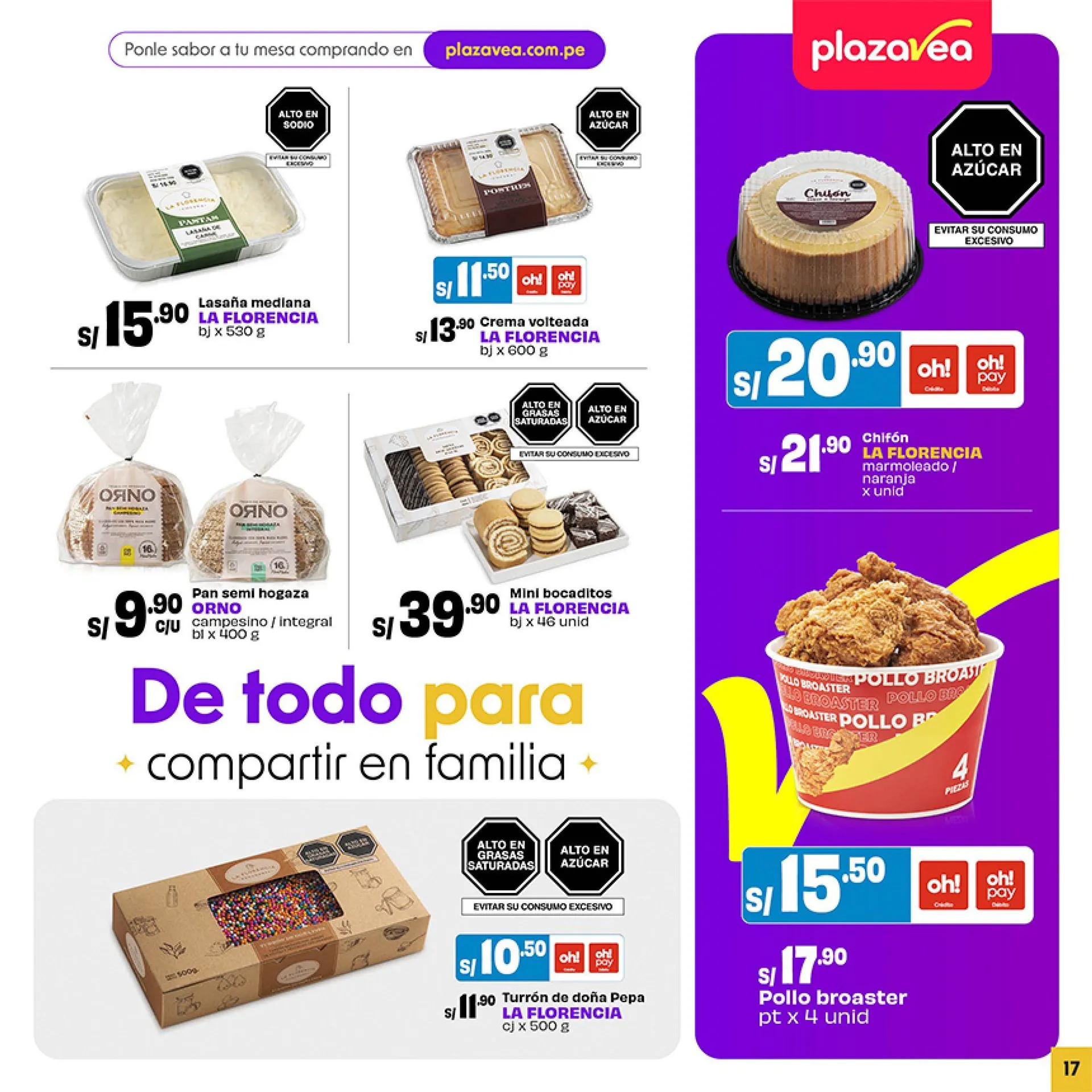 Catalogo de Plaza Vea Ofertas de Folletos  14 de octubre al 3 de noviembre 2024 - Pag 17