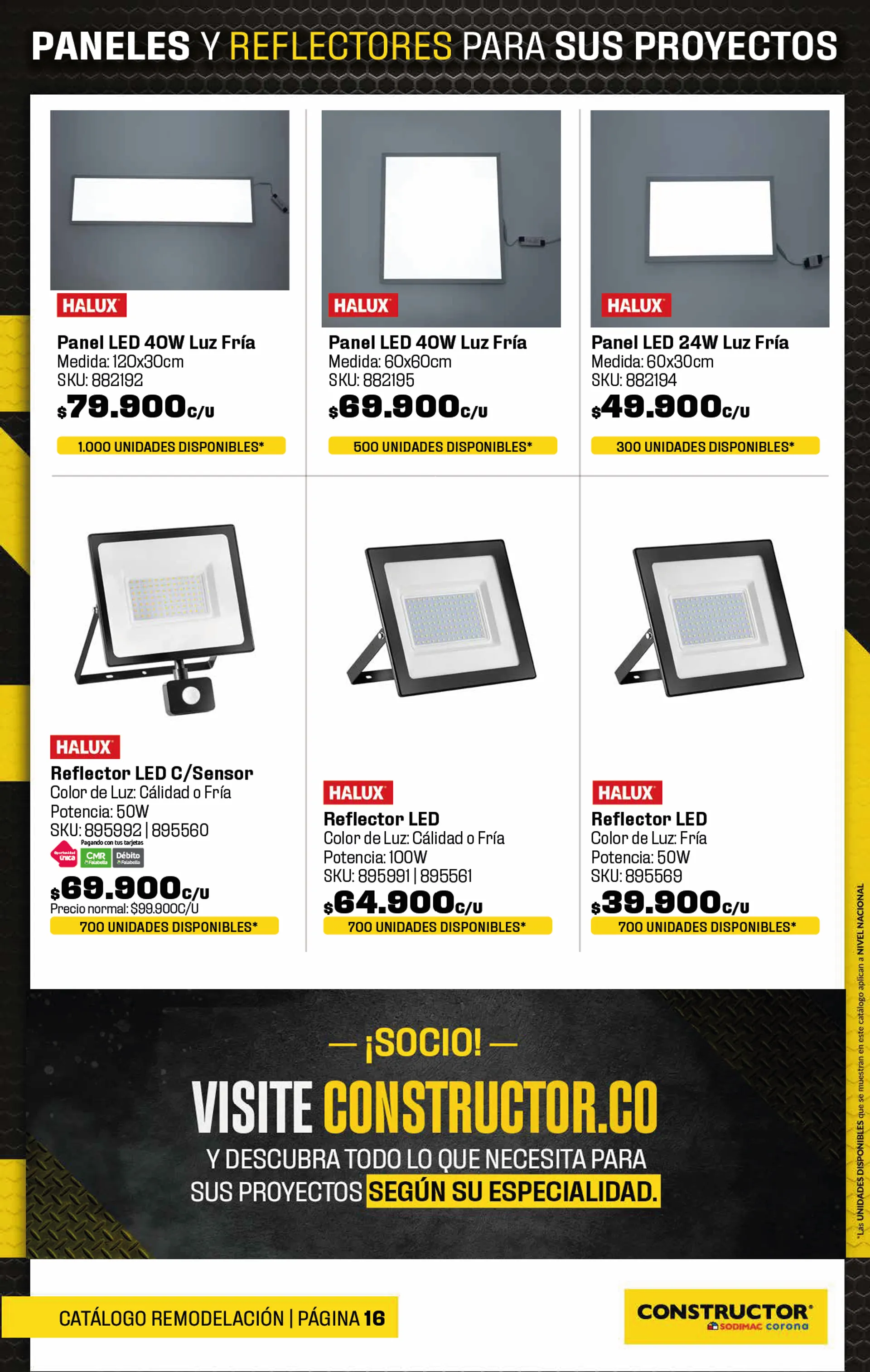 Catalogo de Grandes ofertas Construcción 20 de septiembre al 15 de octubre 2024 - Pag 16