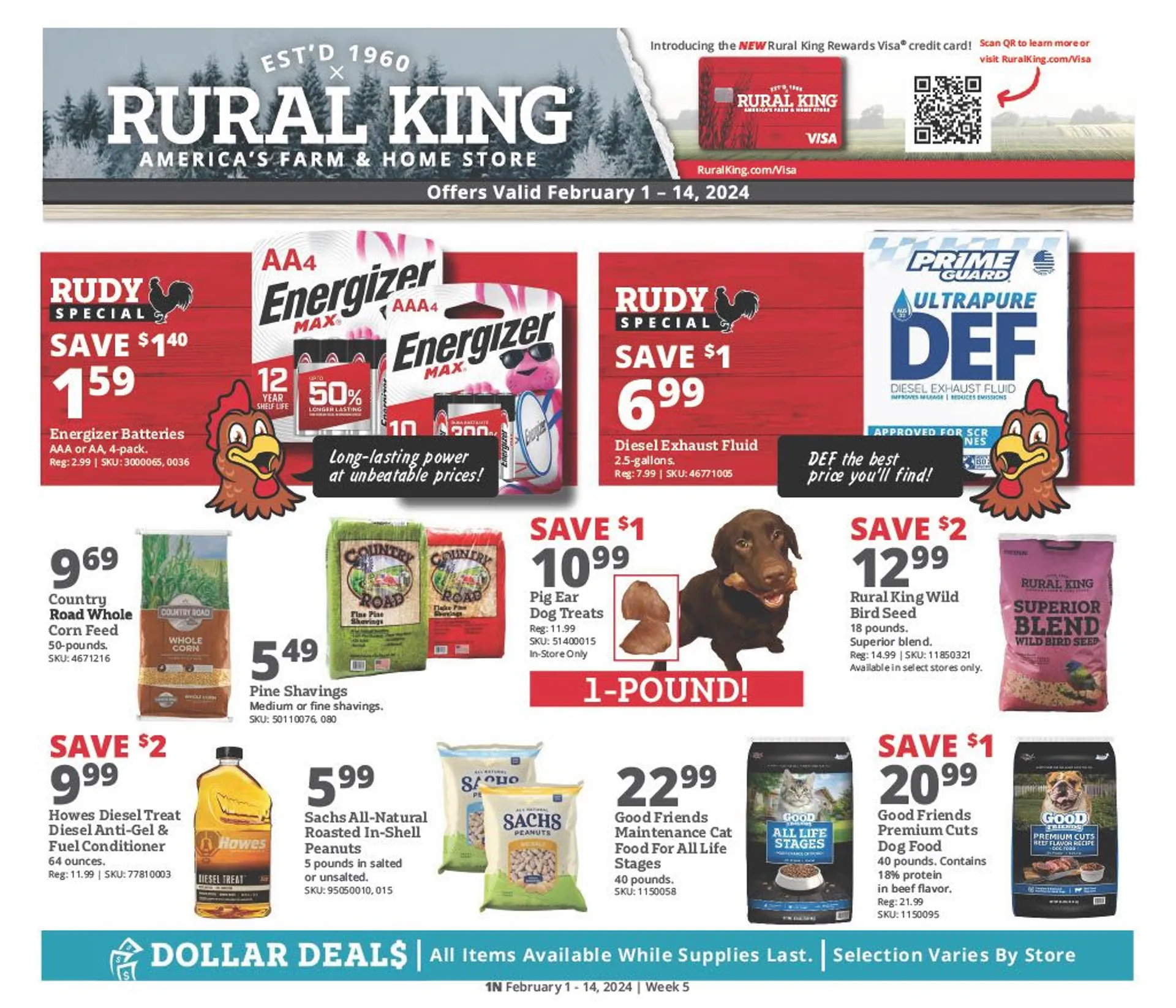 Weekly ad RURAL KING SPECIAL DEAL from February 1 to February 14 2024 - Page 1