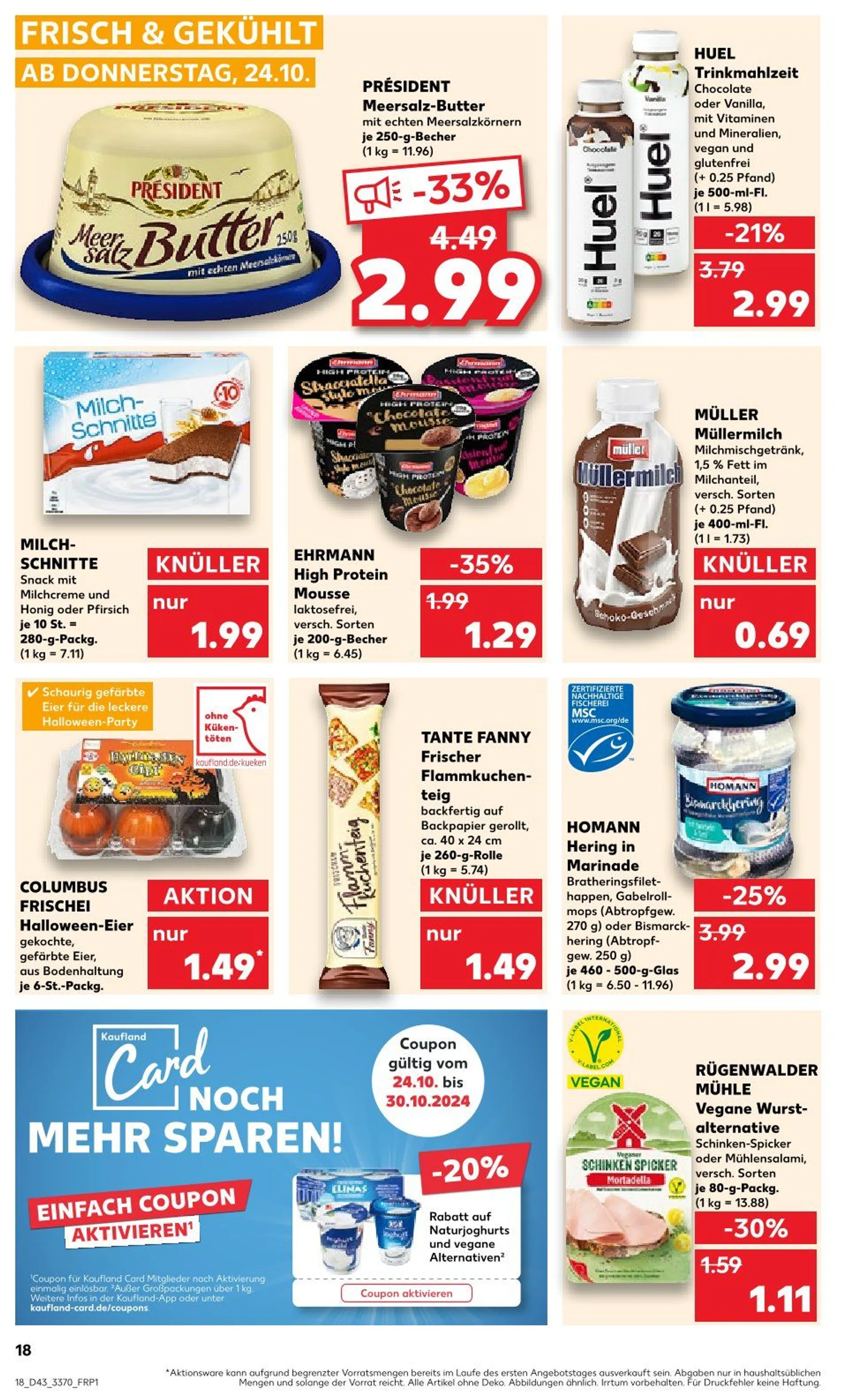 Kaufland Prospekt von 24. Oktober bis 30. Oktober 2024 - Prospekt seite 18