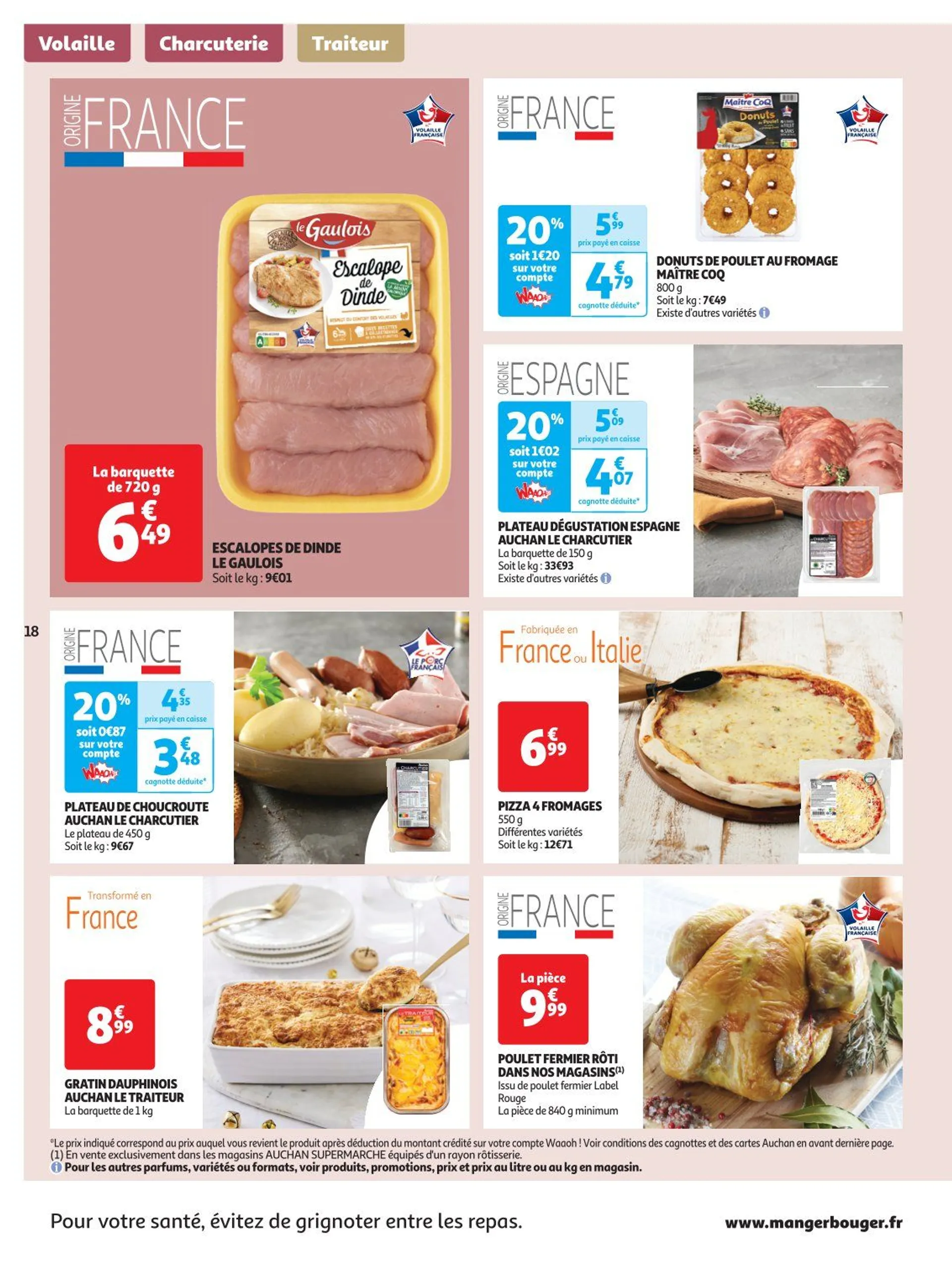 Auchan Offres de brochures du 24 septembre au 6 octobre 2024 - Catalogue page 18