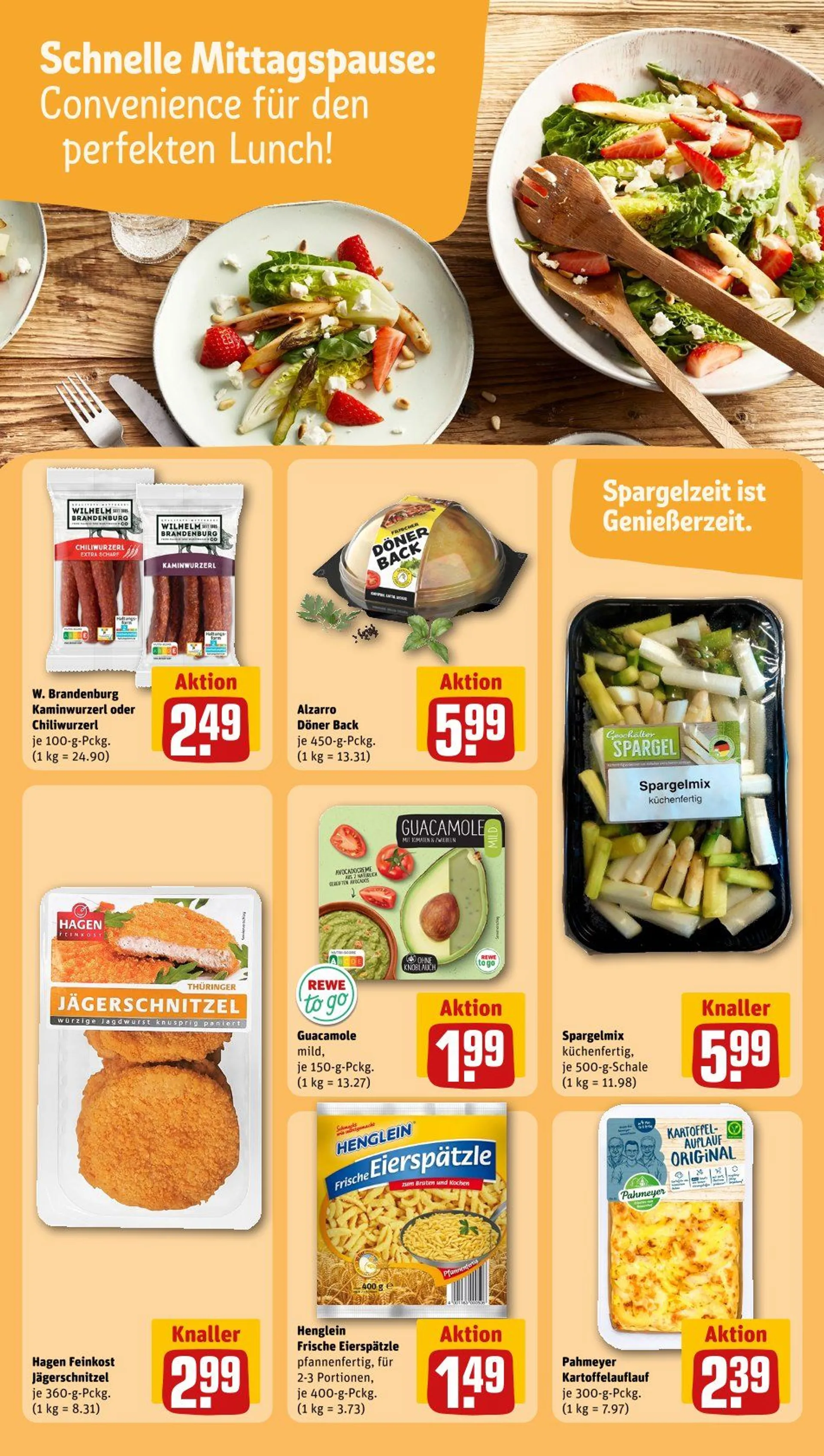 REWE Prospekt von 12. Mai bis 17. Mai 2025 - Prospekt seite 18