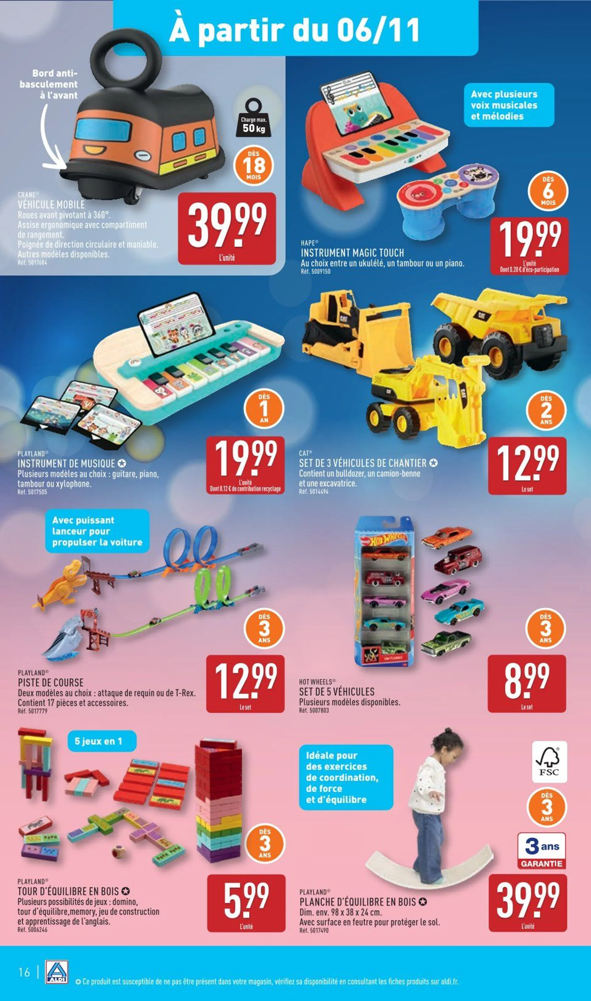 ALDI Brochures Offres du 5 novembre au 11 novembre 2024 - Catalogue page 18