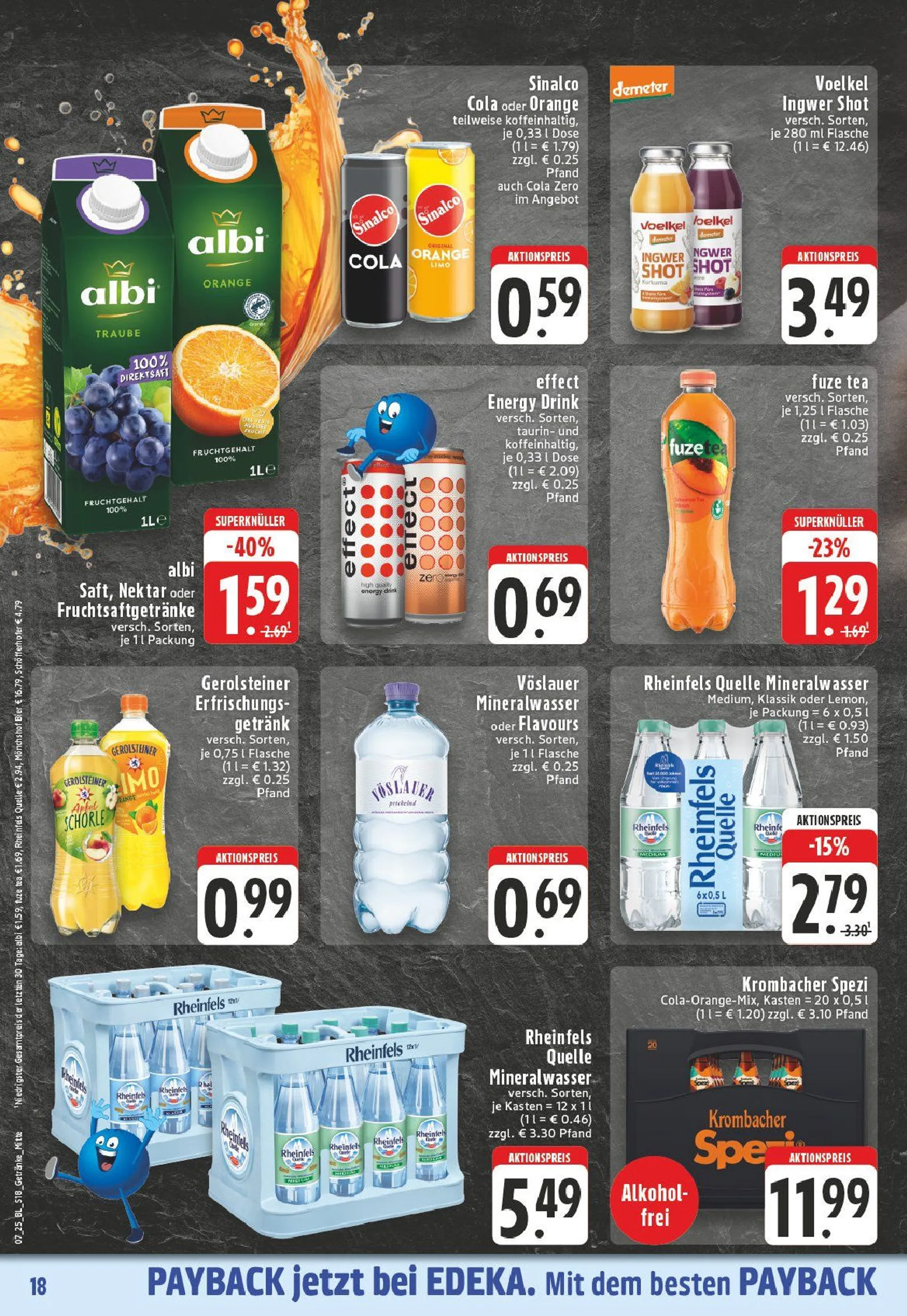 Edeka Prospekt von 10. Februar bis 15. Februar 2025 - Prospekt seite 18