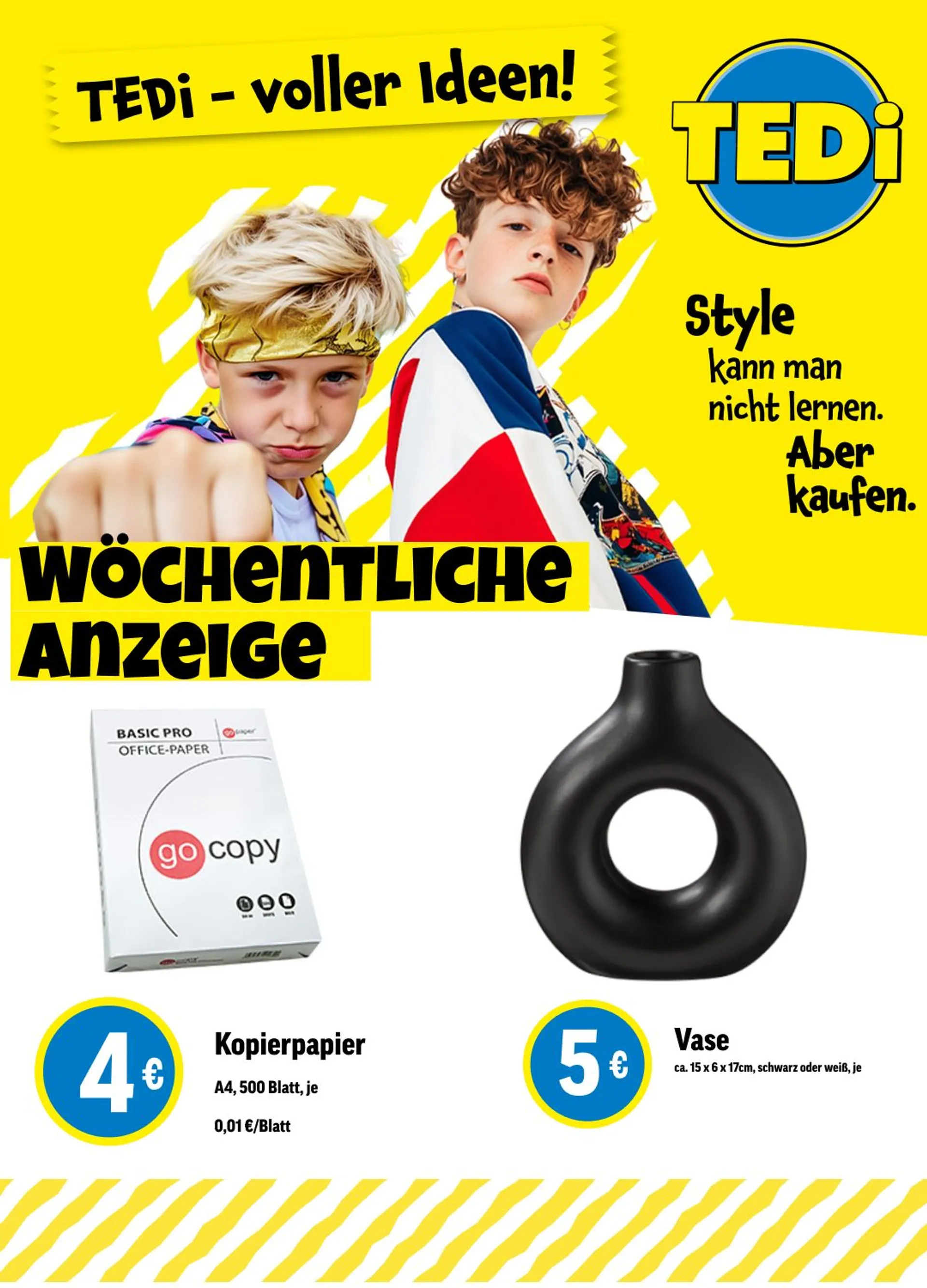 Deals & Rabatte von 18. August bis 31. August 2025 - Prospekt seite 1