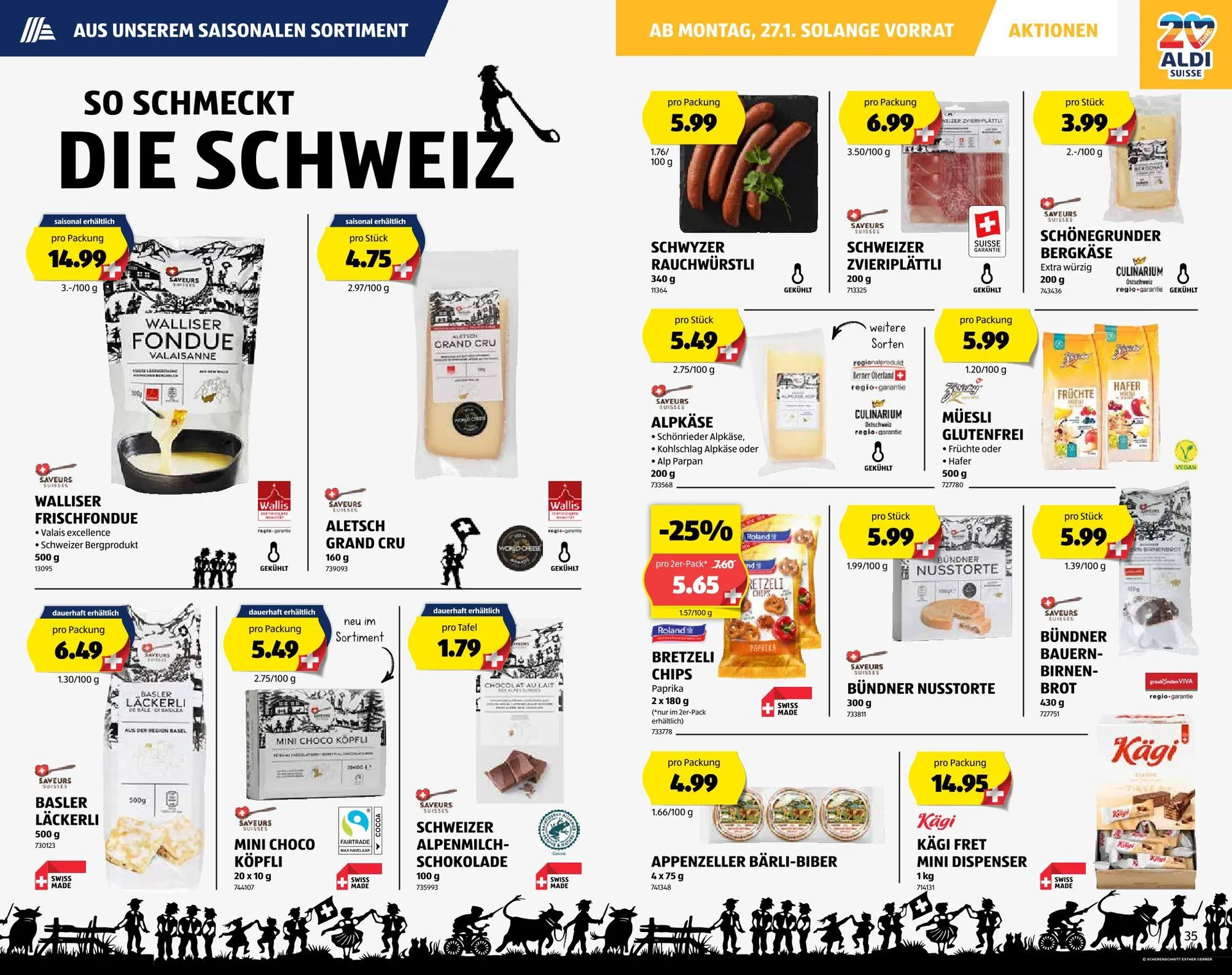 Aldi Prospekt von 23. Januar bis 25. Januar 2025 - Prospekt seite  18