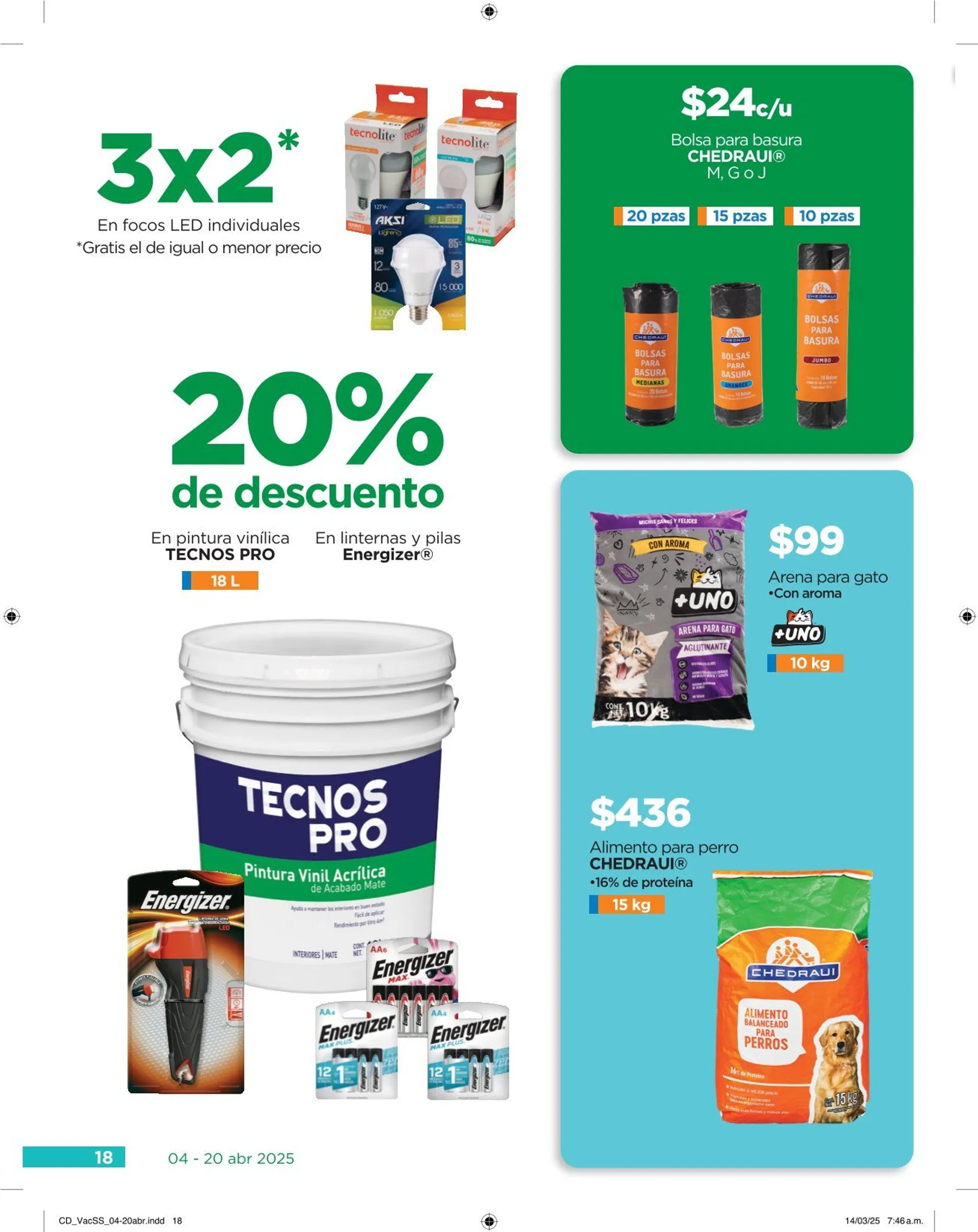 Catálogo de Chedraui Ofertas 8 de abril al 20 de abril 2025 - Pagina 18