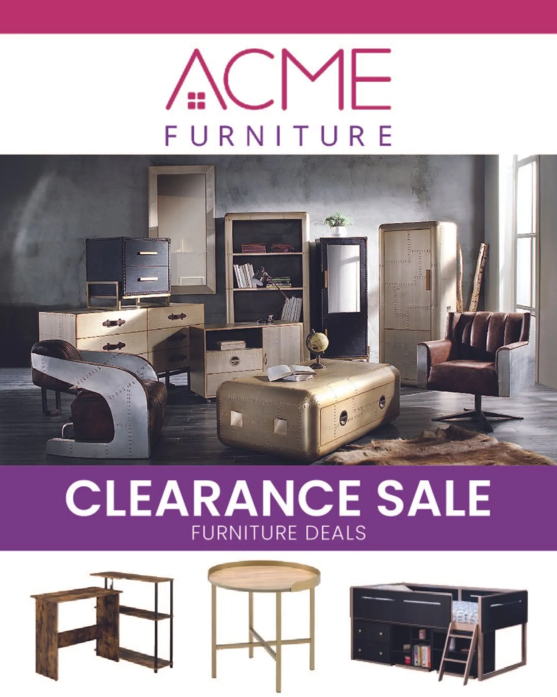 Weekly ad Acme Furniture Furniture Deals from July 22 to July 27 2024 - Page 