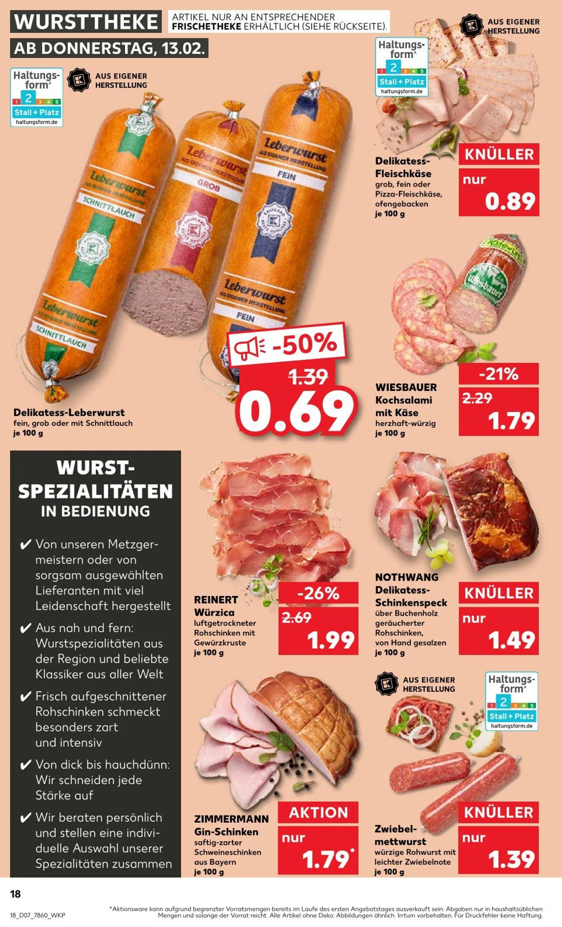 Kaufland Prospekt von 13. Februar bis 19. Februar 2025 - Prospekt seite 18