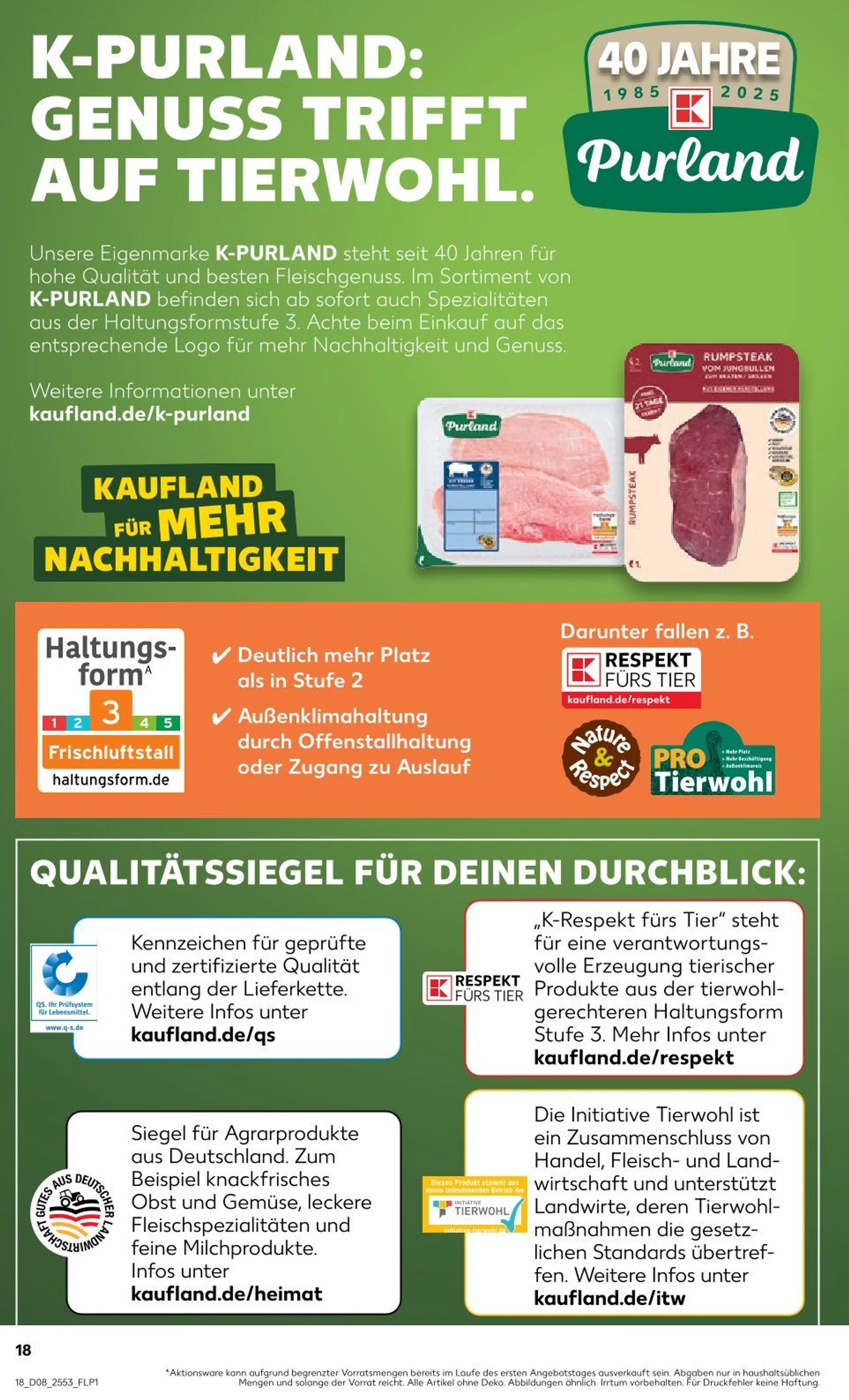 Kaufland Prospekt von 20. Februar bis 26. Februar 2025 - Prospekt seite 18