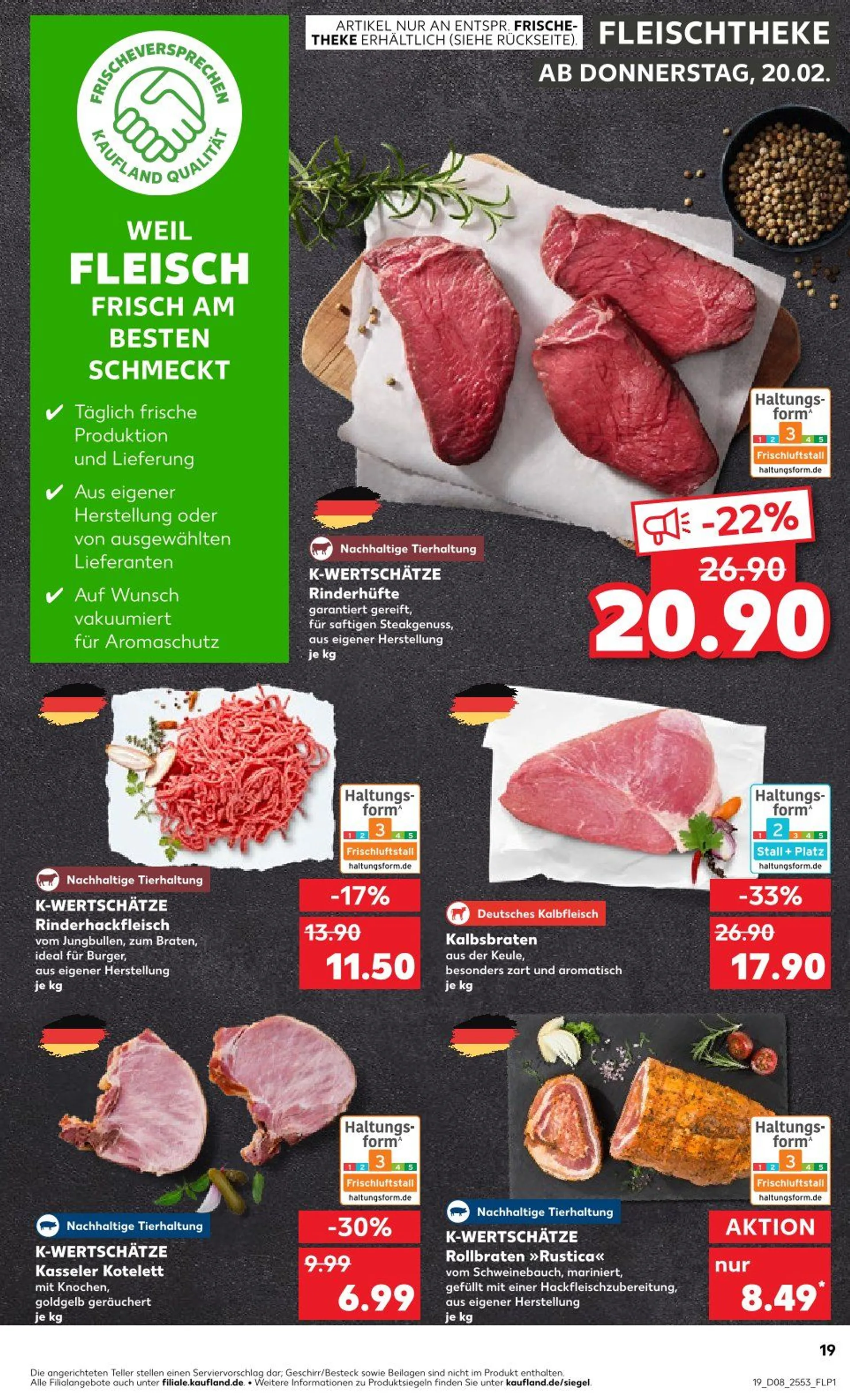 Kaufland Prospekt von 20. Februar bis 26. Februar 2025 - Prospekt seite 19