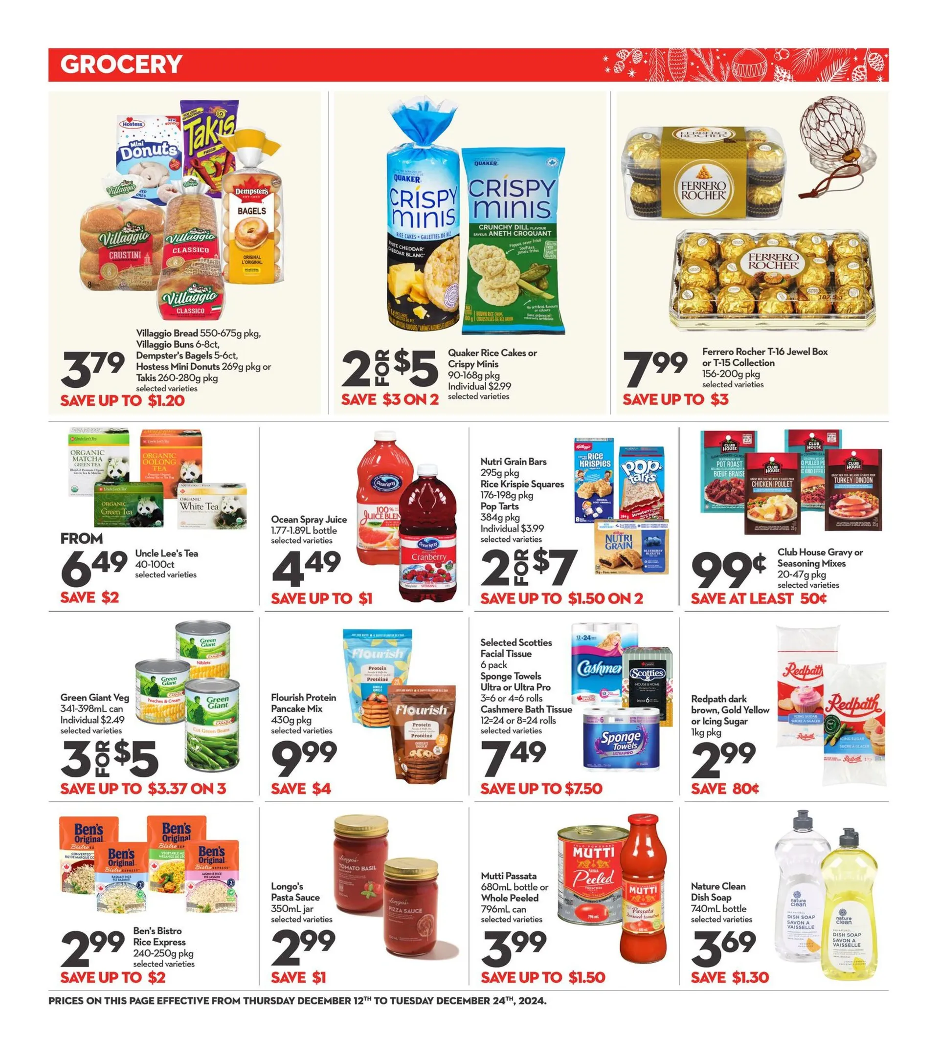 Longo's Deals from December 12 to December 24 2024 - flyer page 19