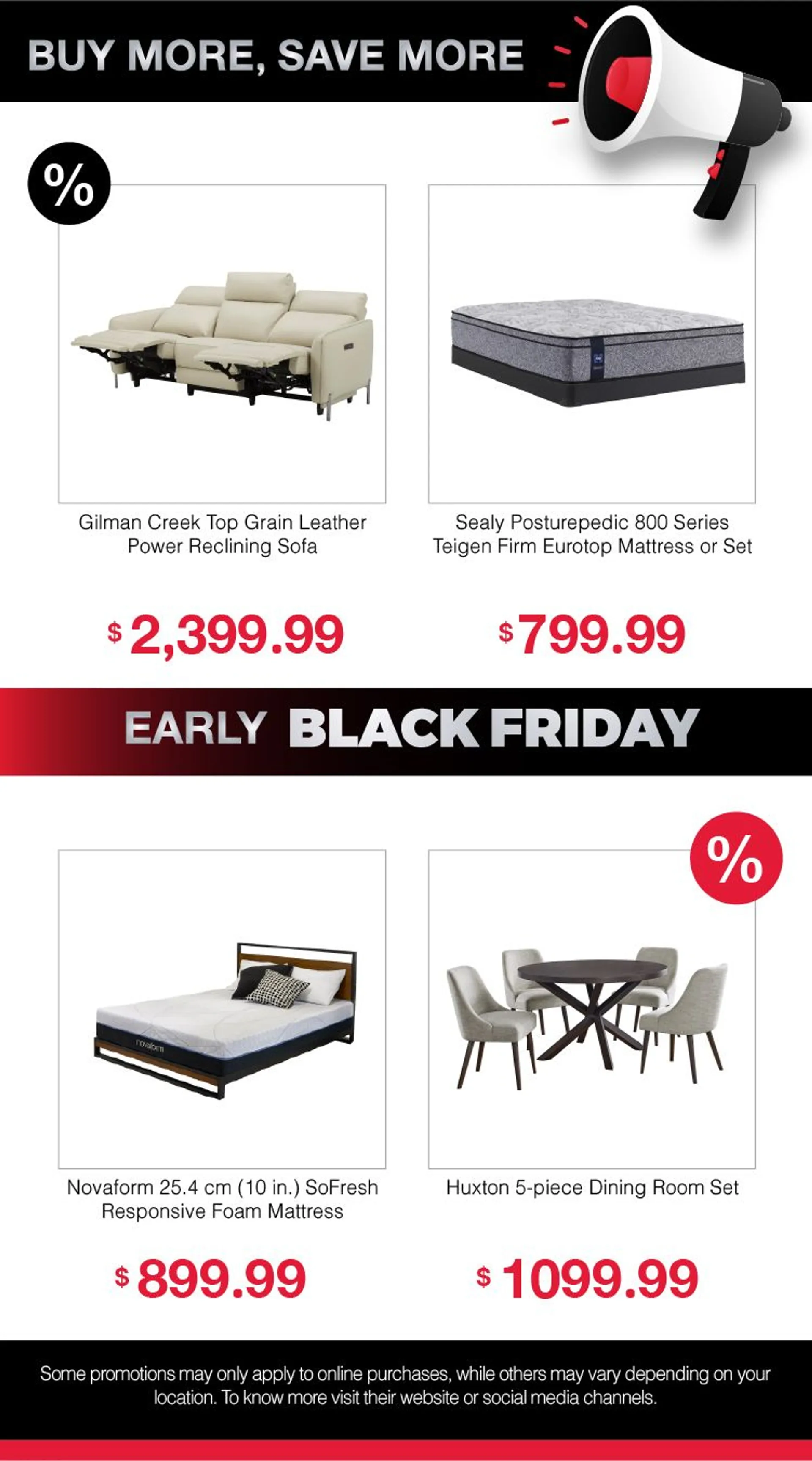 Black Friday deals from November 5 to November 30 2024 - flyer page 18