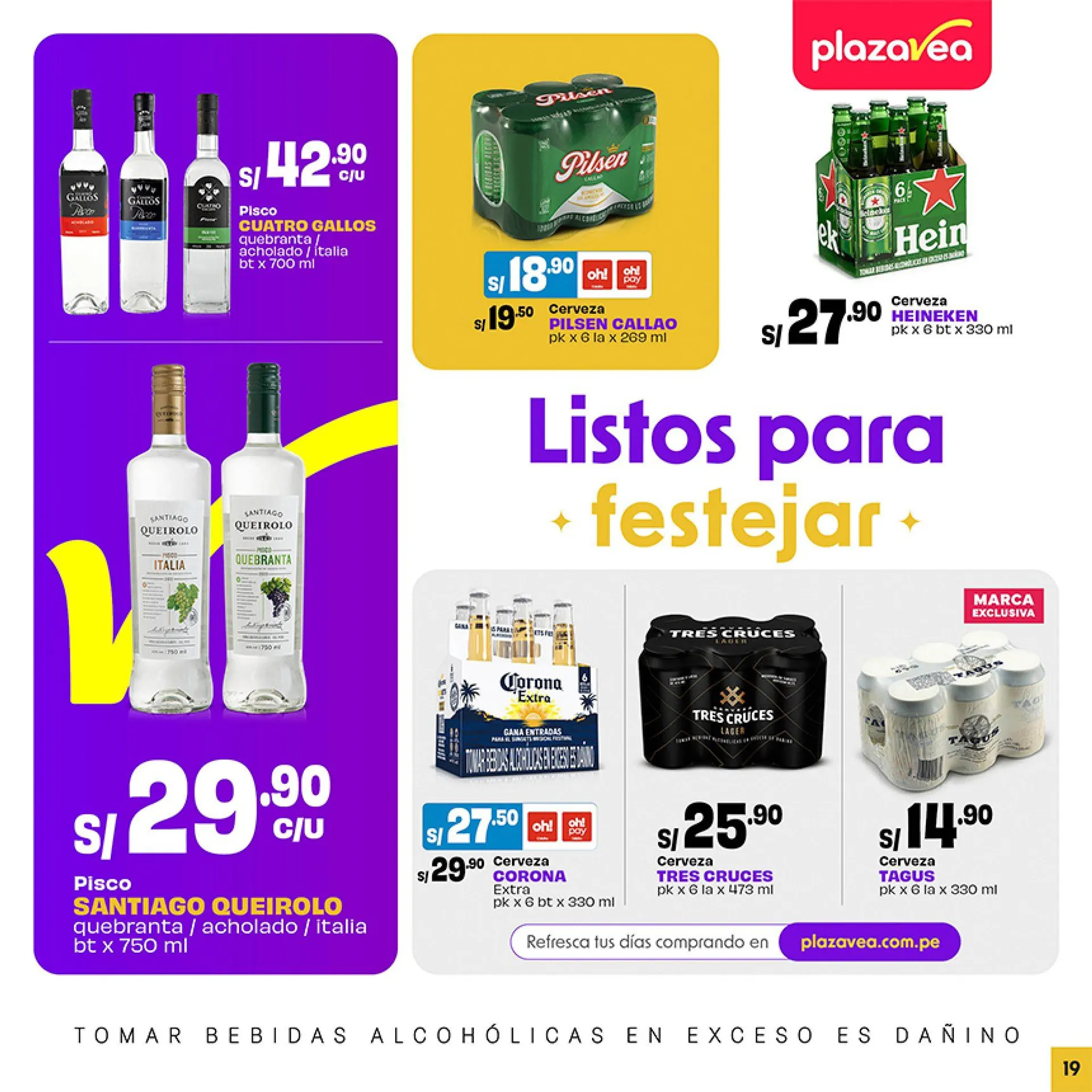 Catalogo de Plaza Vea Ofertas de Folletos  14 de octubre al 3 de noviembre 2024 - Pag 19