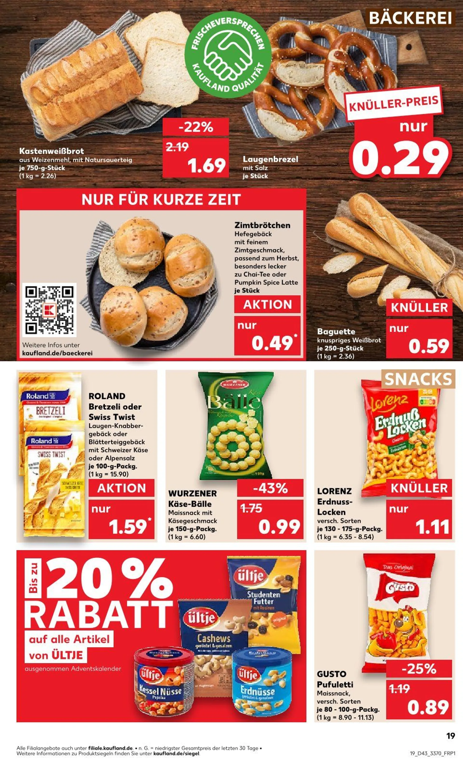 Kaufland Prospekt von 24. Oktober bis 30. Oktober 2024 - Prospekt seite 19