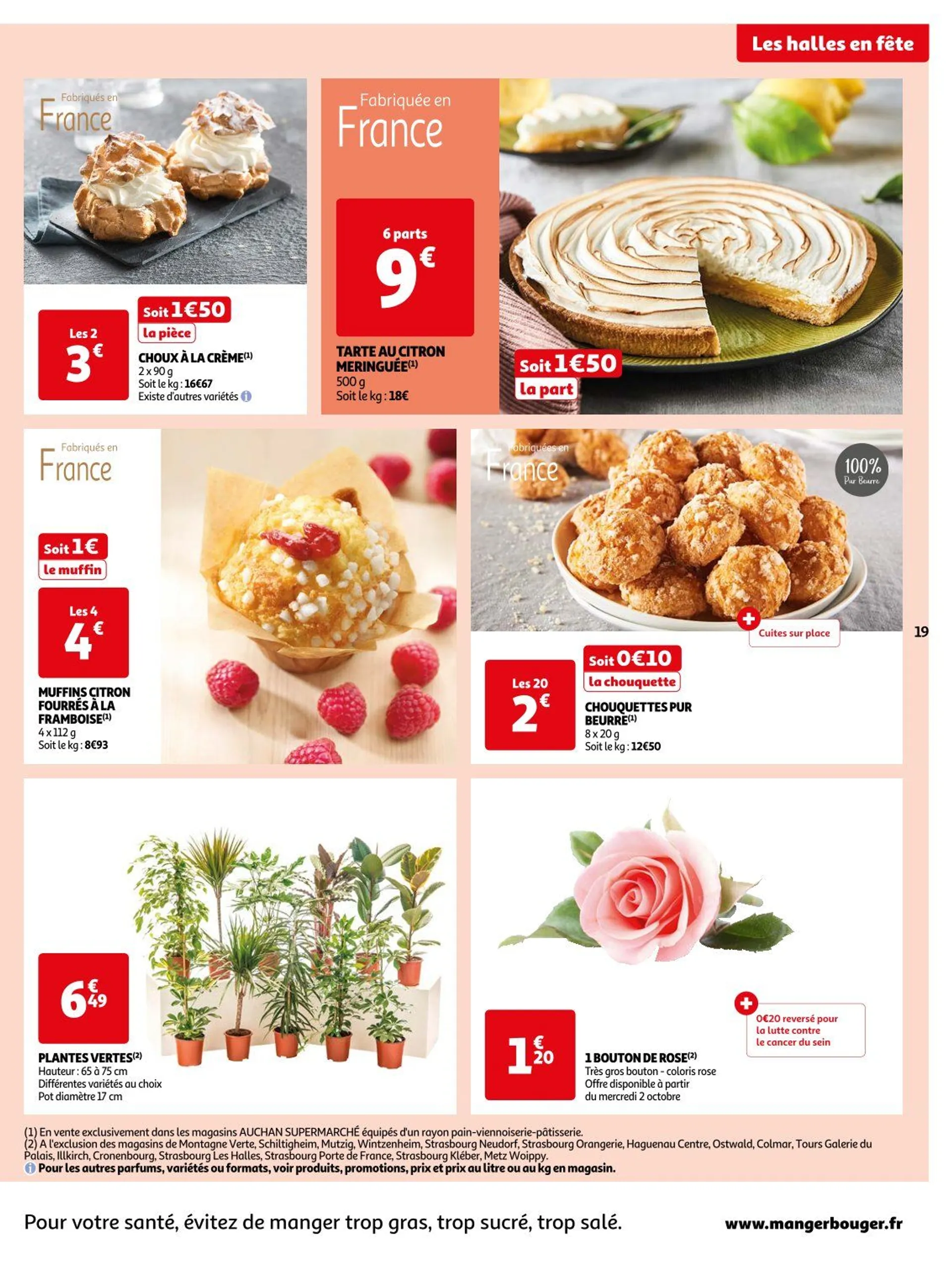 Auchan Offres de brochures du 1 octobre au 6 octobre 2024 - Catalogue page 19