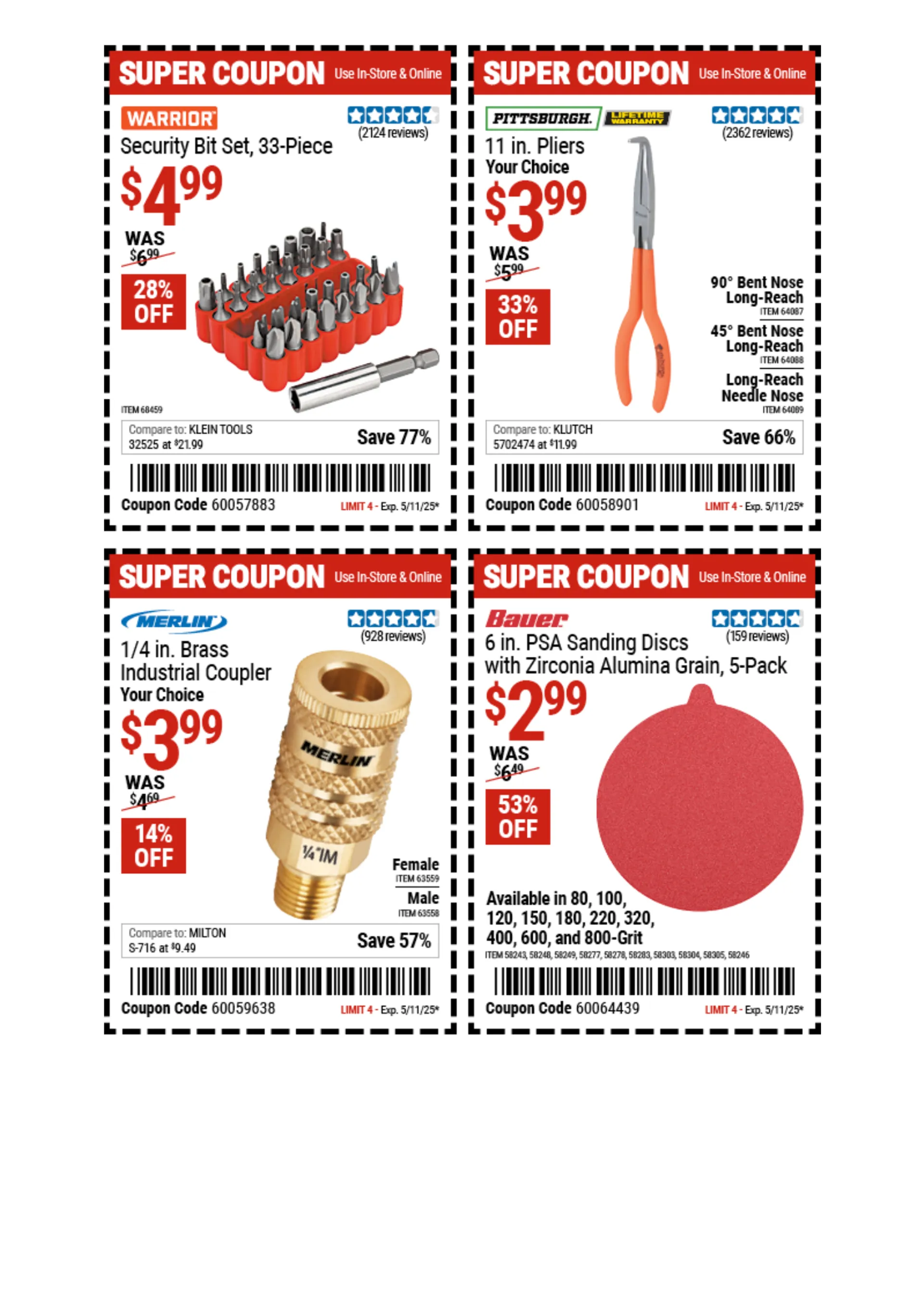 Weekly ad Coupons and Instant Savings  from May 8 to May 22 2025 - Page 18