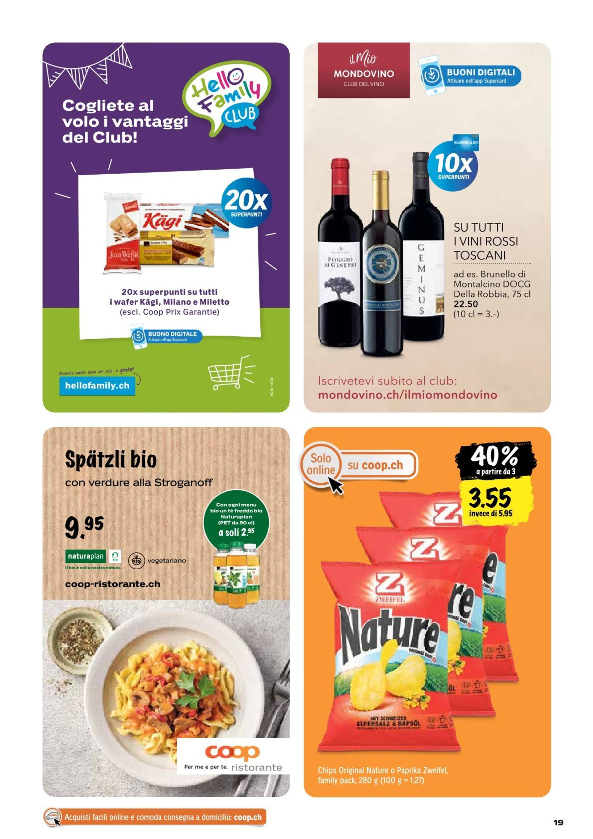 Katalog von Coop von 30. Januar bis 5. Februar 2025 - Prospekt seite  19