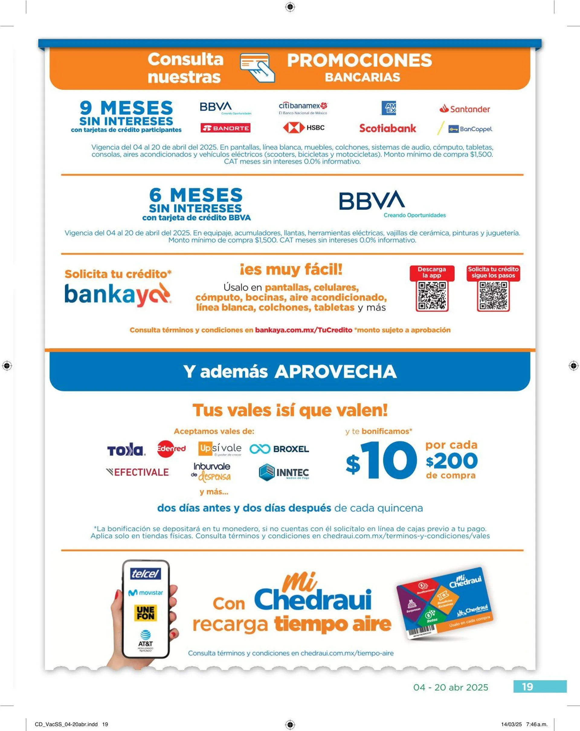 Catálogo de Chedraui Ofertas 8 de abril al 20 de abril 2025 - Pagina 19
