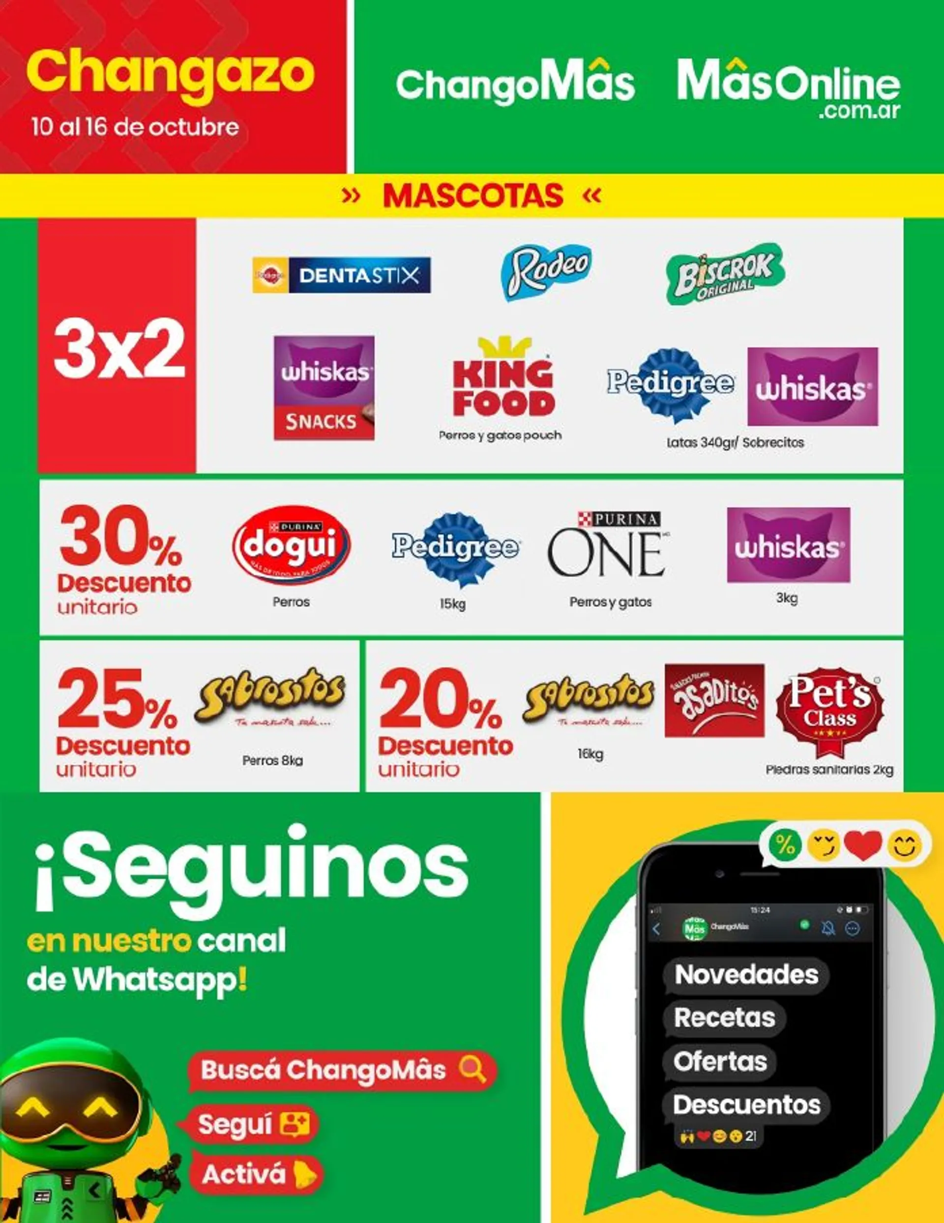 Ofertas de Changomas Ofertas hoy 10 de octubre al 16 de octubre 2024 - Página 18 del catálogo