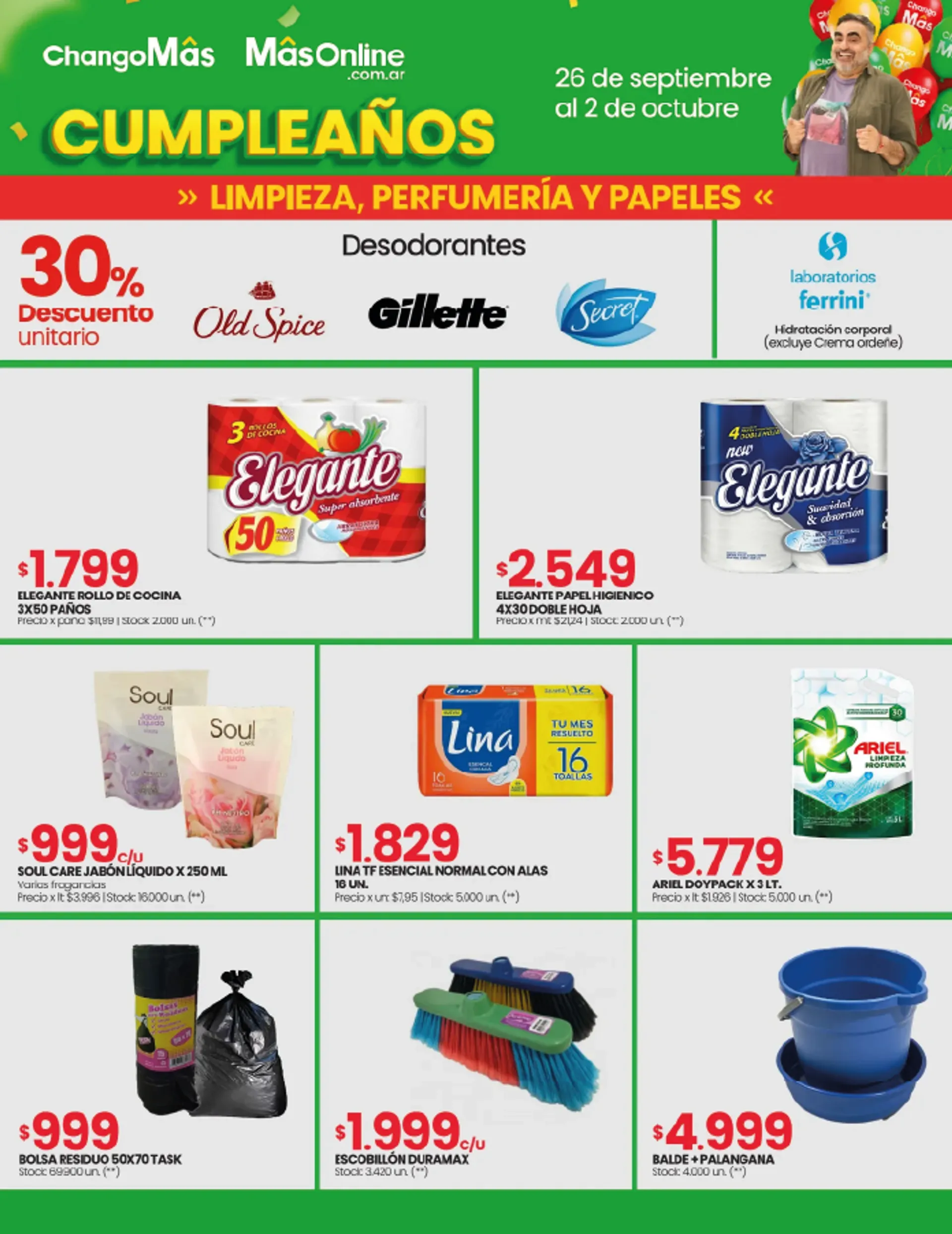 Ofertas de Changomas Cumpleaños 26 de septiembre al 2 de octubre 2024 - Página 18 del catálogo