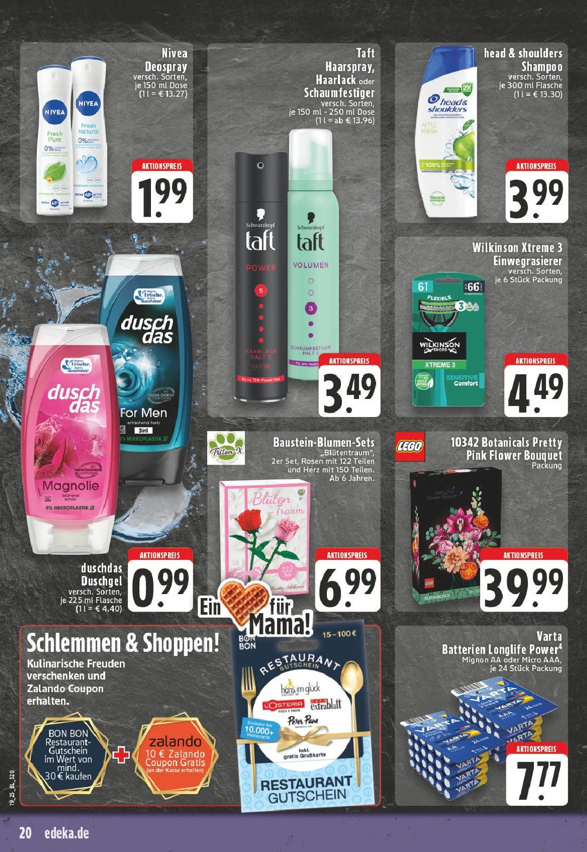 Edeka Prospekt von 5. Mai bis 10. Mai 2025 - Prospekt seite 20