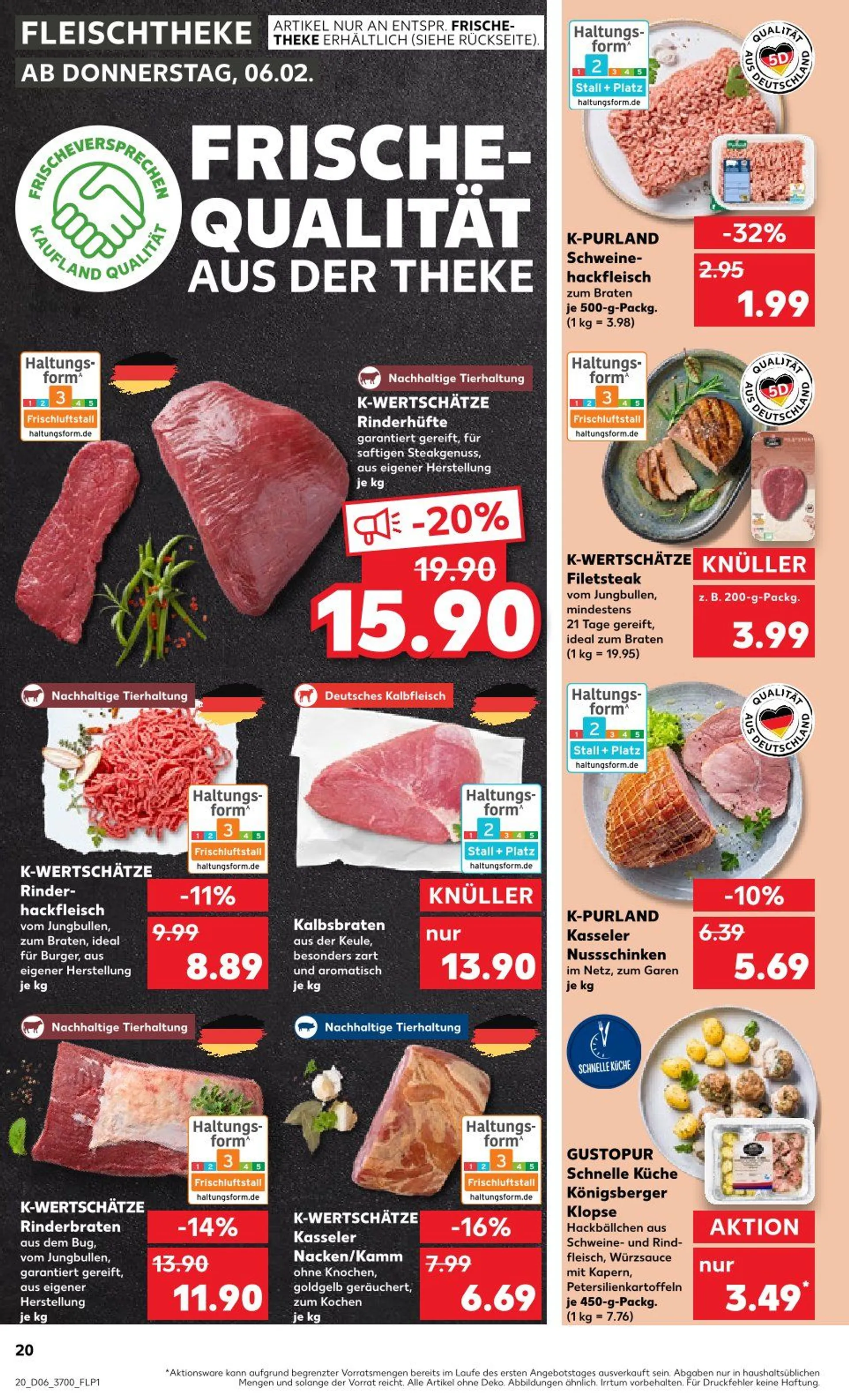 Kaufland Prospekt von 6. Februar bis 12. Februar 2025 - Prospekt seite 20