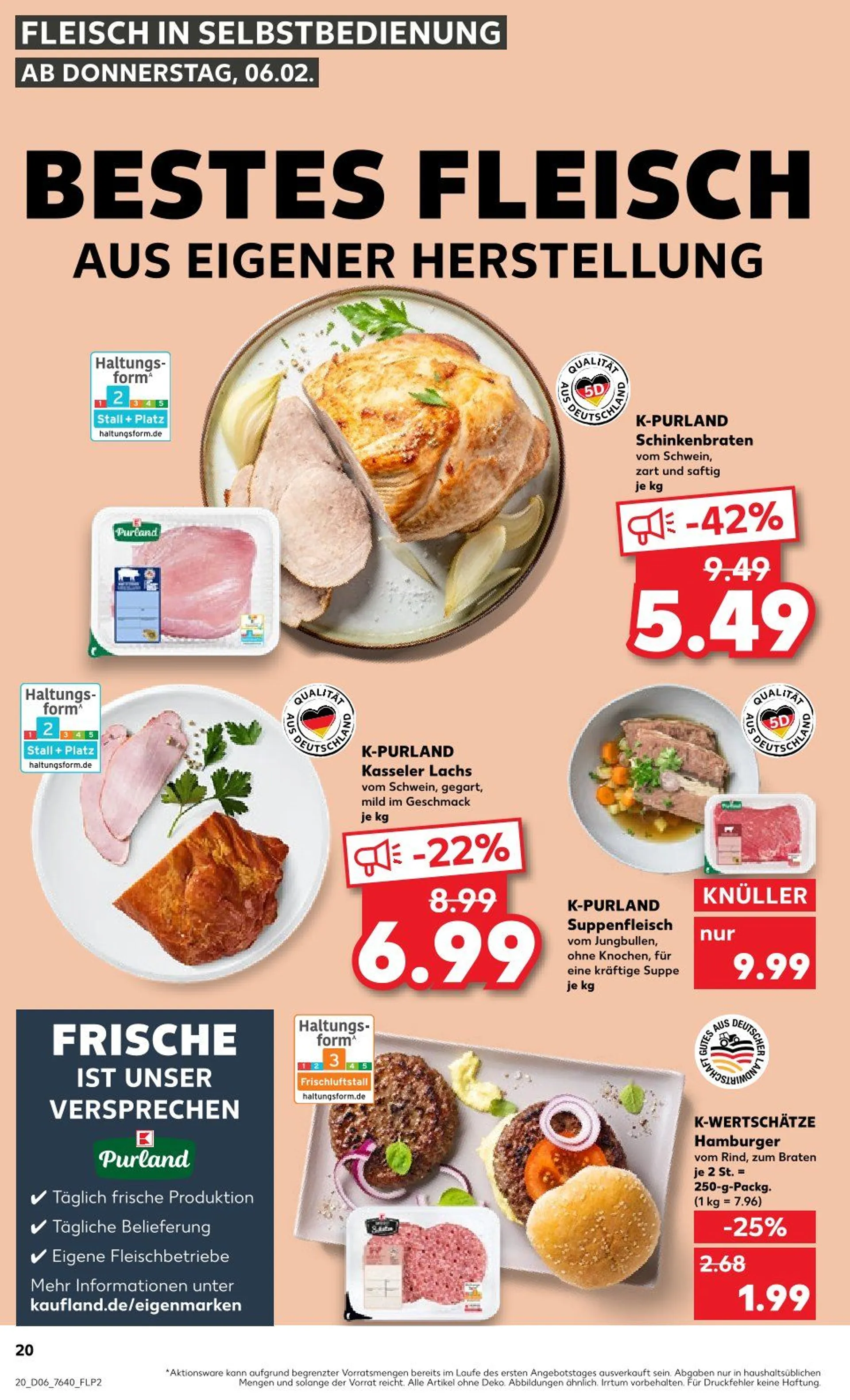 Kaufland Prospekt von 6. Februar bis 12. Februar 2025 - Prospekt seite 20