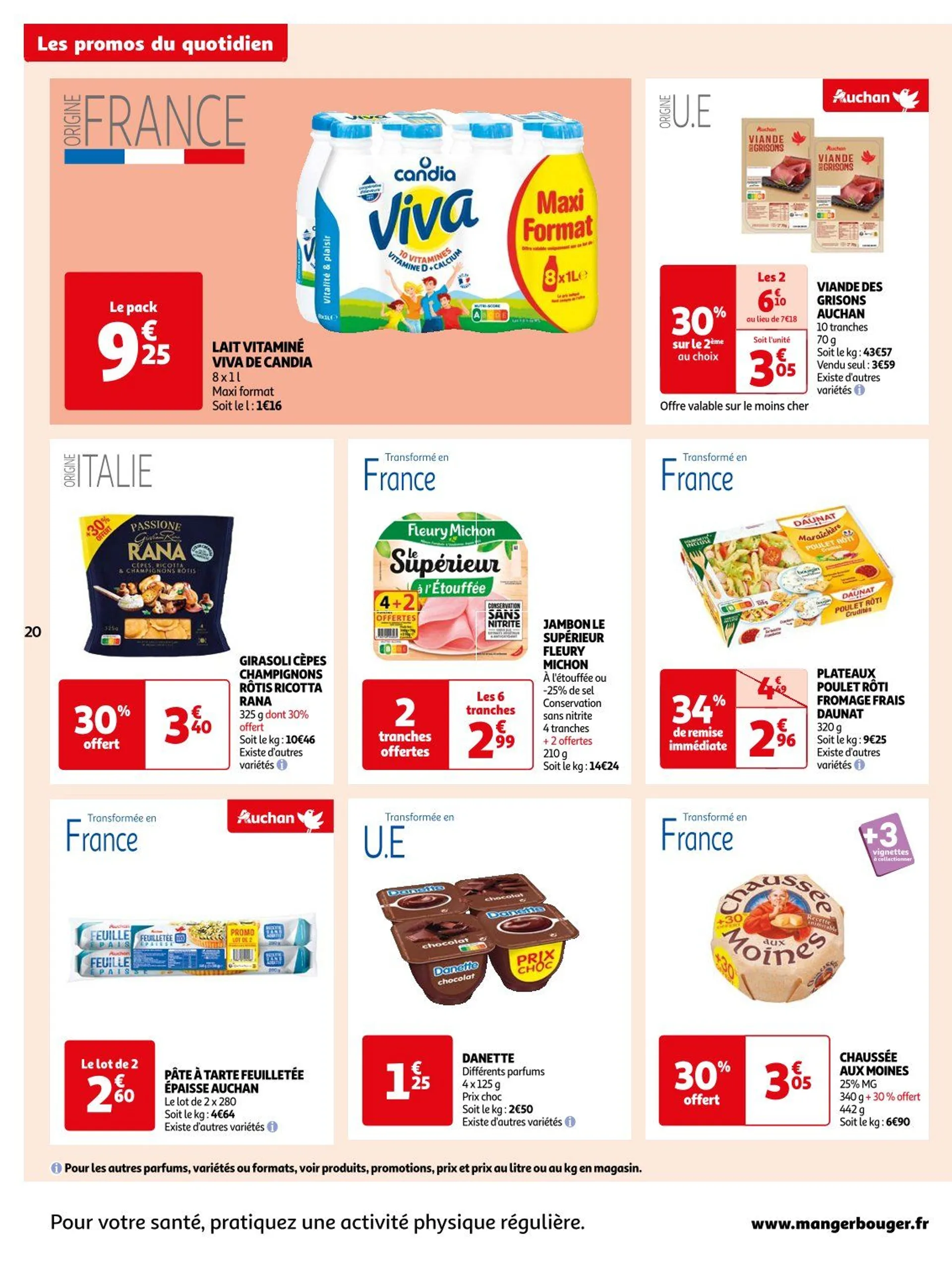 Auchan Offres de brochures du 1 octobre au 6 octobre 2024 - Catalogue page 20