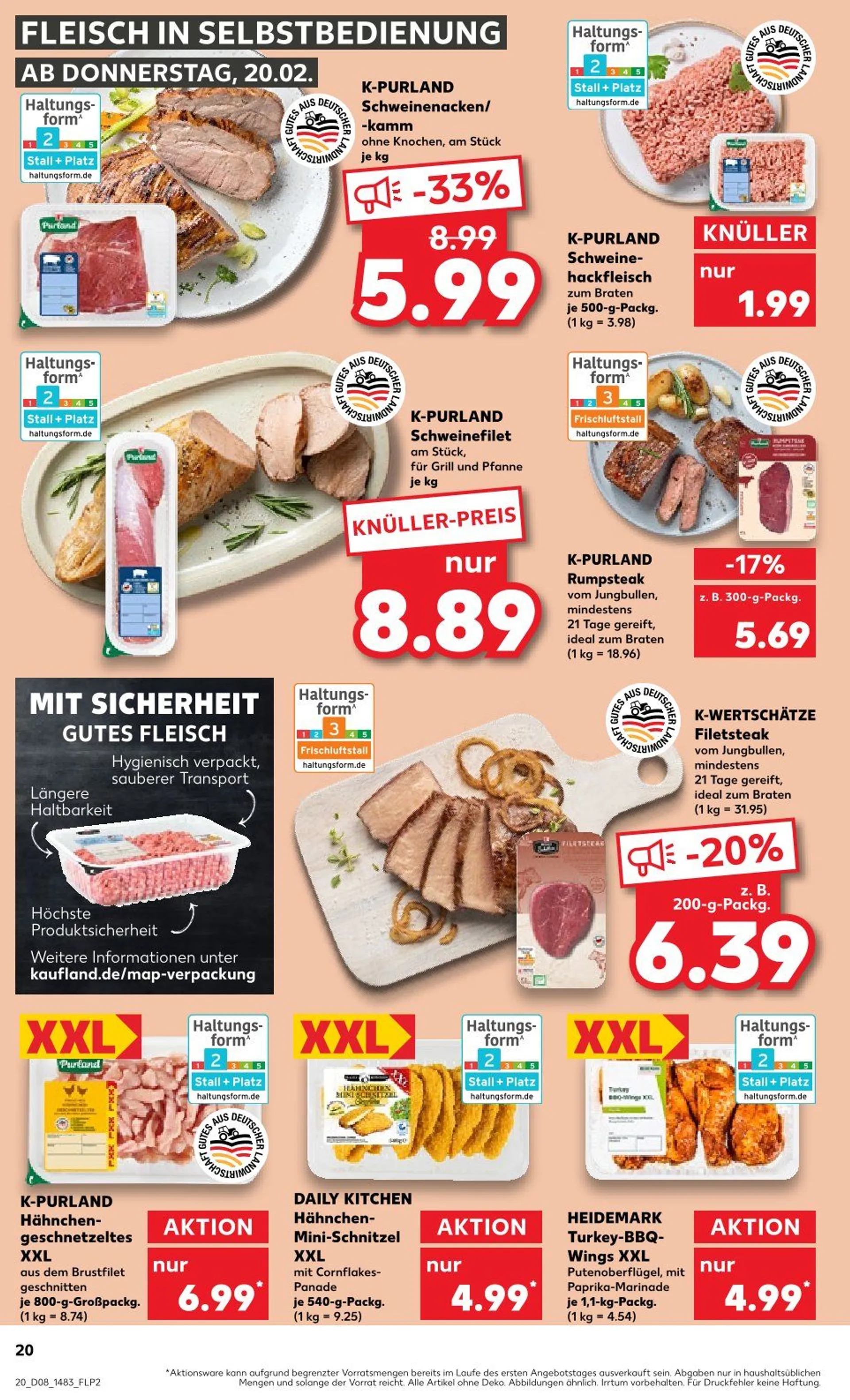 Kaufland Prospekt von 20. Februar bis 26. Februar 2025 - Prospekt seite 20