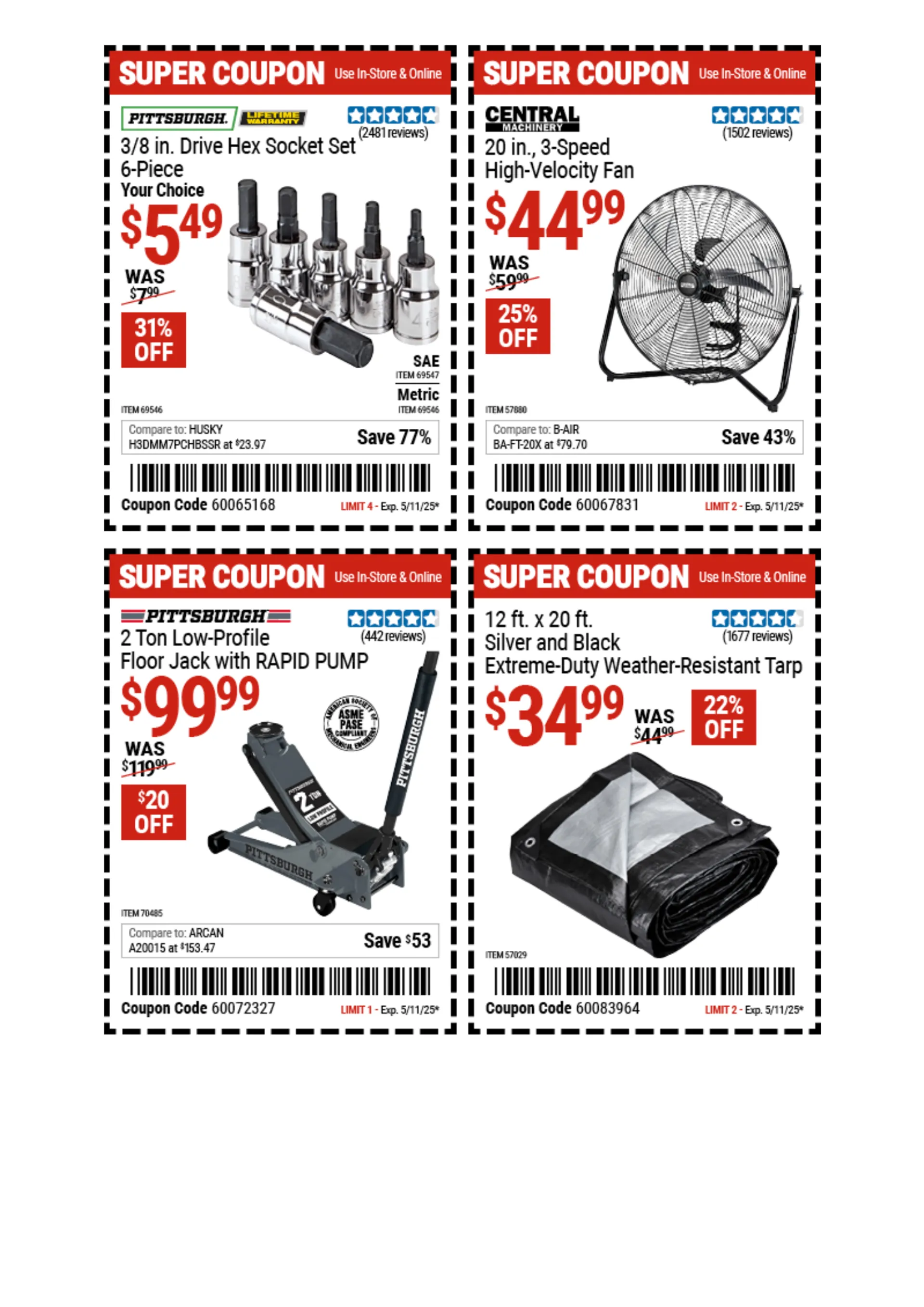 Weekly ad Coupons and Instant Savings  from May 8 to May 22 2025 - Page 19