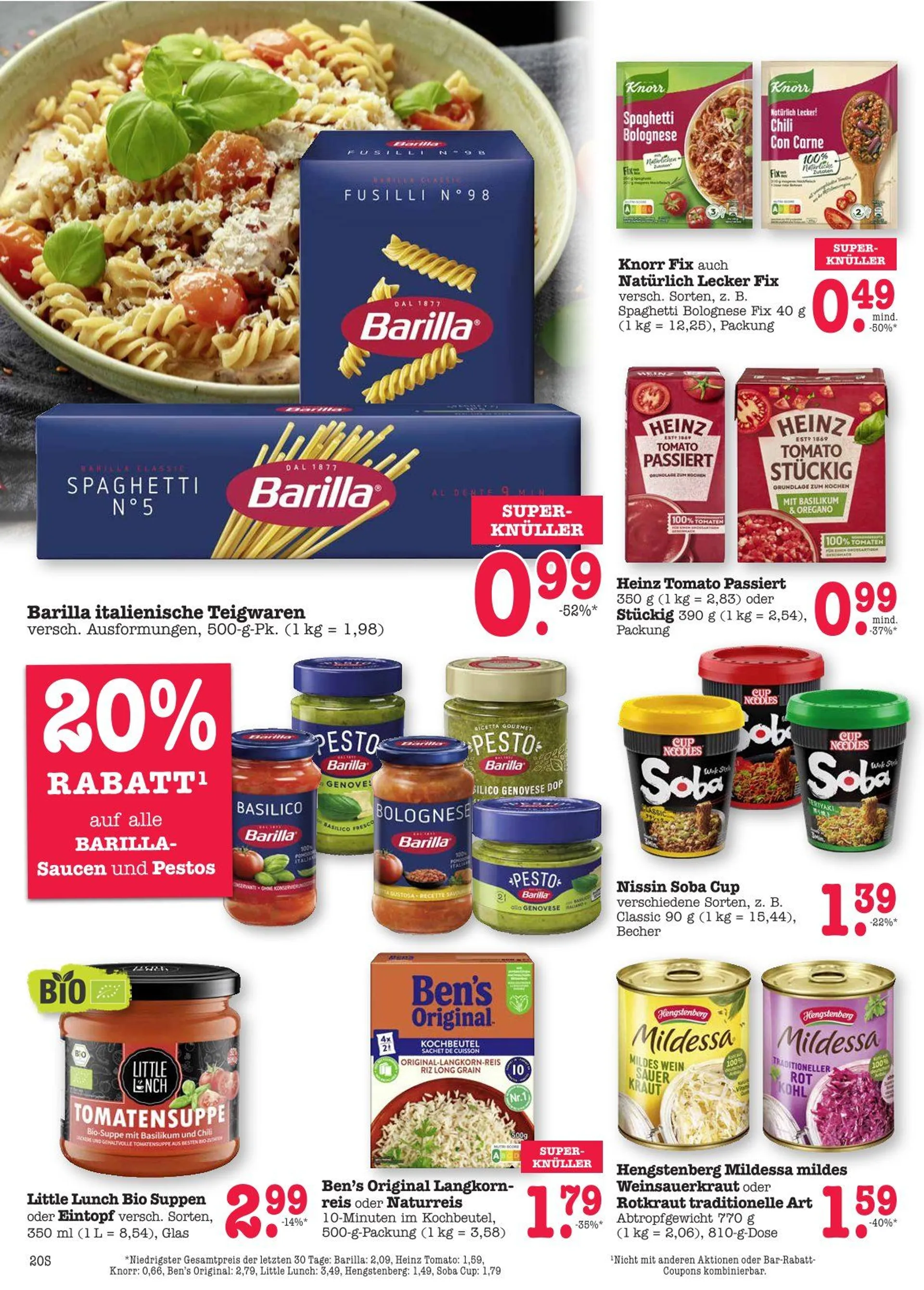 Edeka Prospekt von 28. Oktober bis 2. November 2024 - Prospekt seite 20