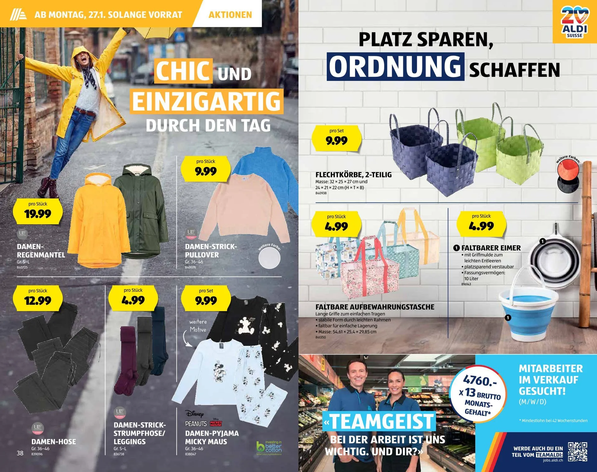 Aldi Prospekt von 23. Januar bis 25. Januar 2025 - Prospekt seite  20