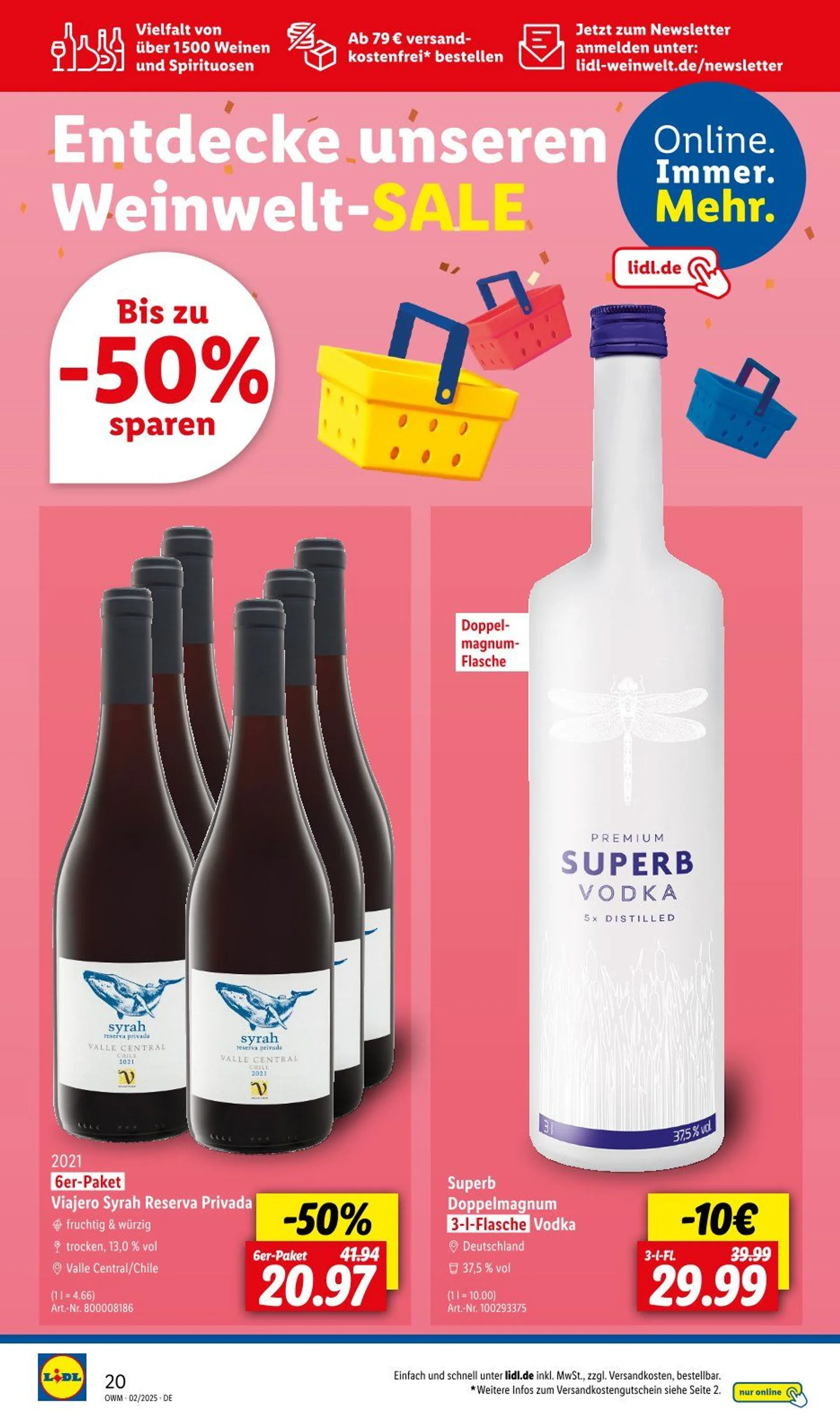 Lidl Prospekt von 3. Februar bis 28. Februar 2025 - Prospekt seite 20