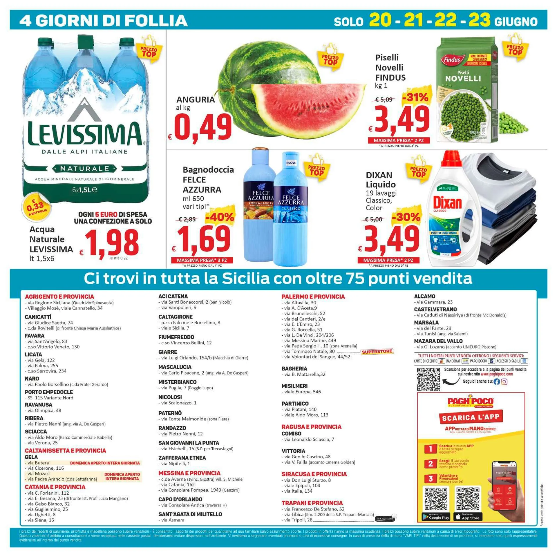  Volantini Paghi Poco da 13 giugno a 23 giugno di 2025 - Pagina del volantino 20