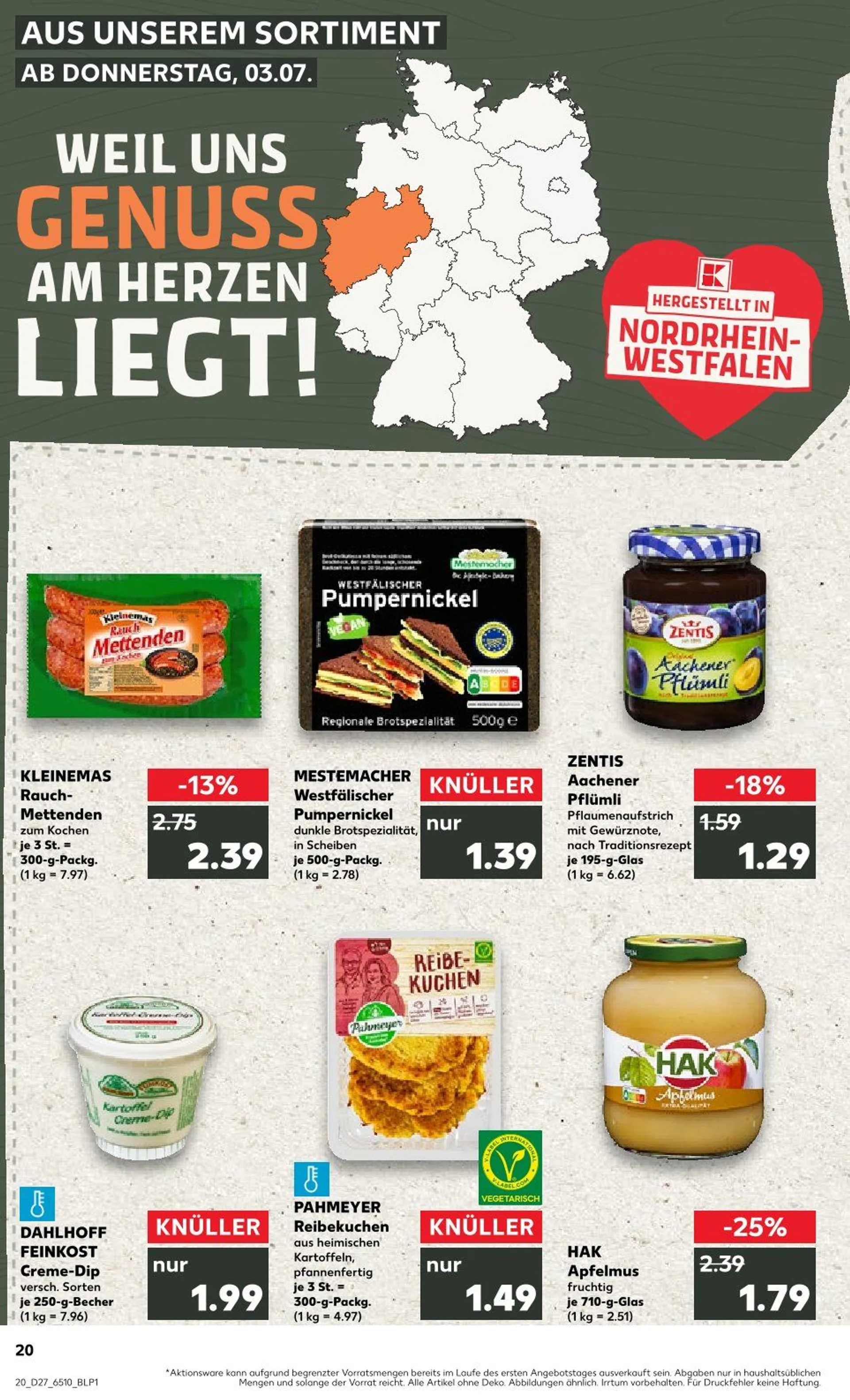 Kaufland Prospekt von 3. Juli bis 9. Juli 2025 - Prospekt seite 39