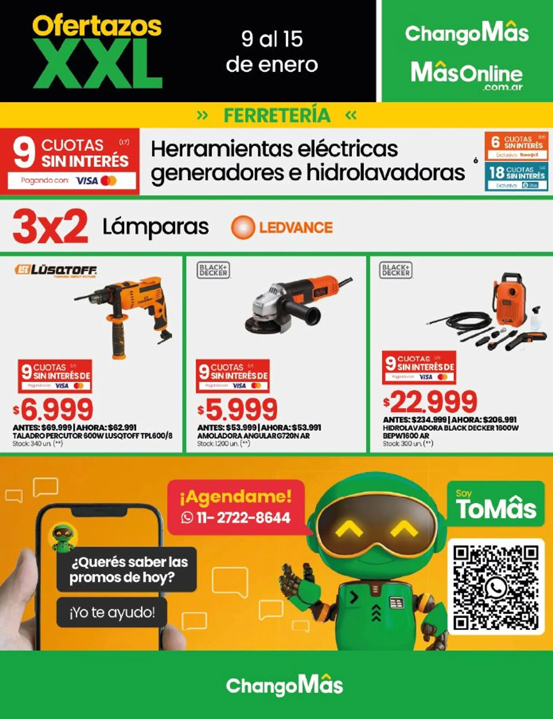 Ofertas de ChangoMas Ofertas y promociones 9 de enero al 15 de enero 2025 - Página 19 del catálogo