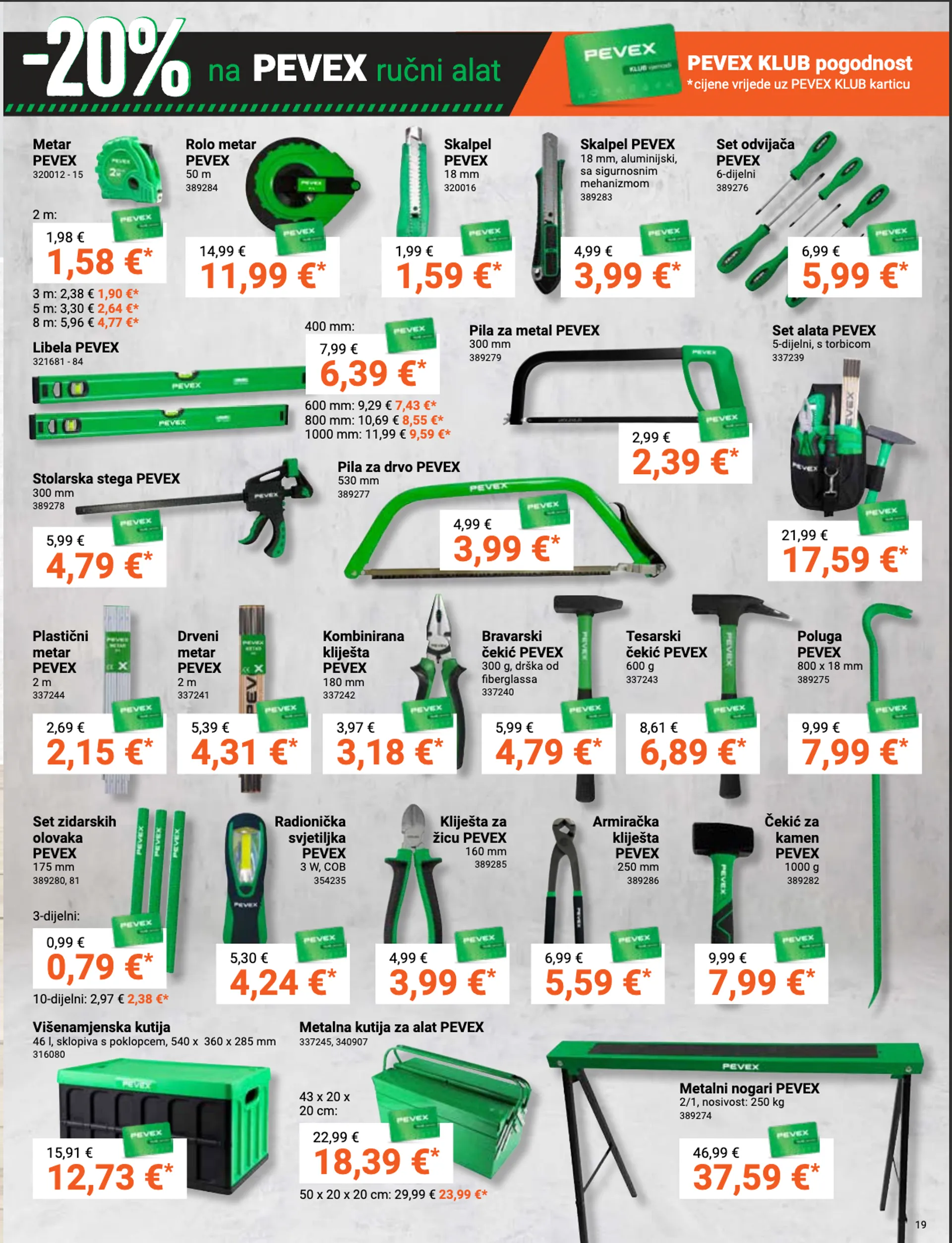 Katalog Posebna ponuda trgovine Pevex od 9. siječnja do 3. veljače 2025. - Pregled Stranica 19