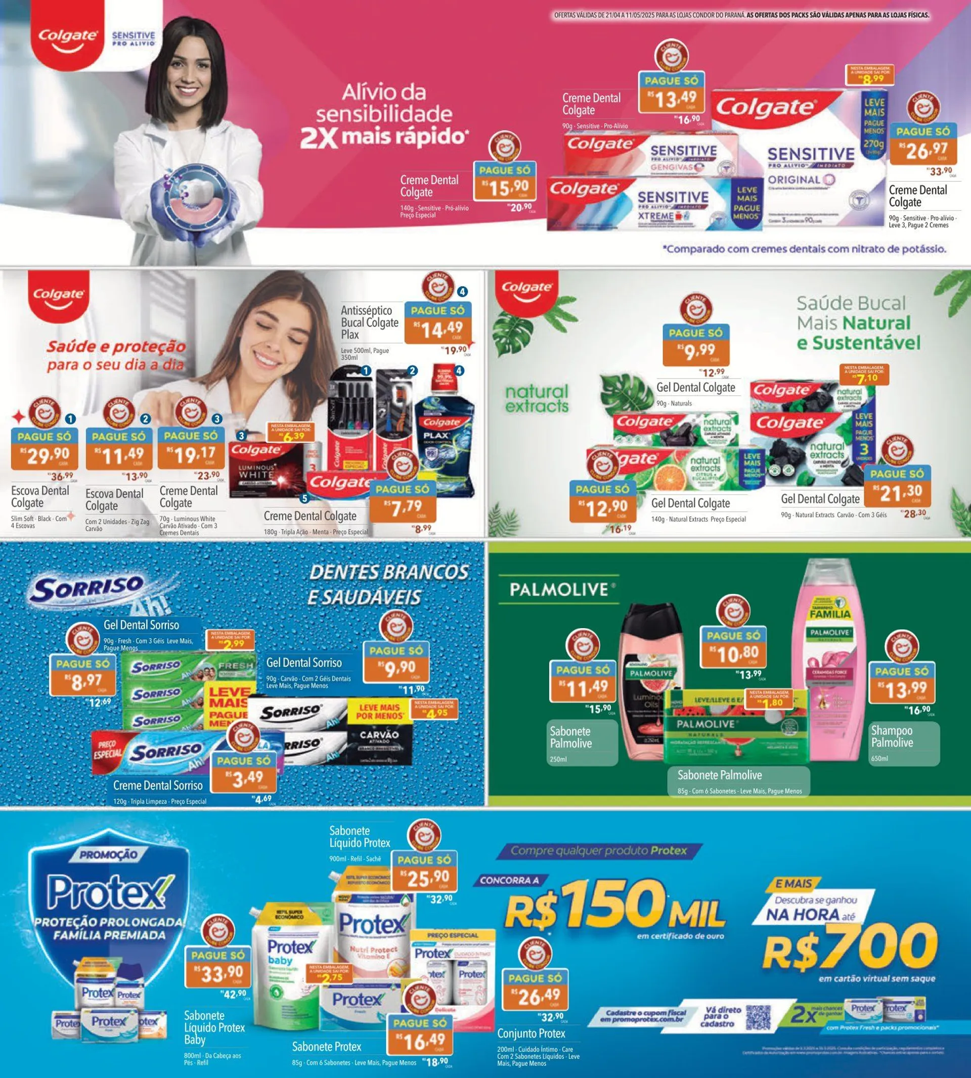 Encarte de Folhetos Supermercados Condor 21 de abril até 14 de maio 2025 - Pagina 20