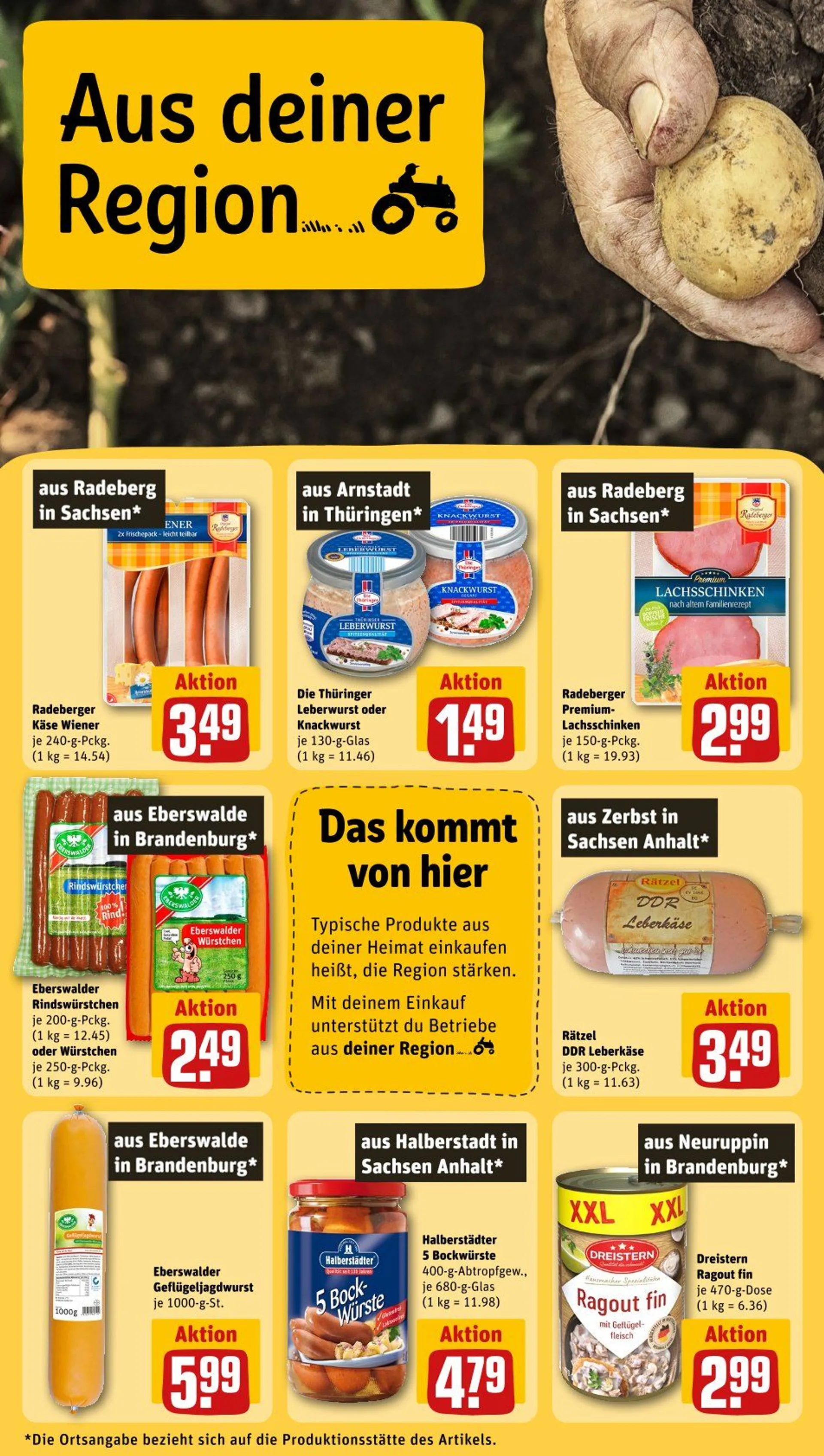 REWE Prospekt von 28. Oktober bis 2. November 2024 - Prospekt seite 20