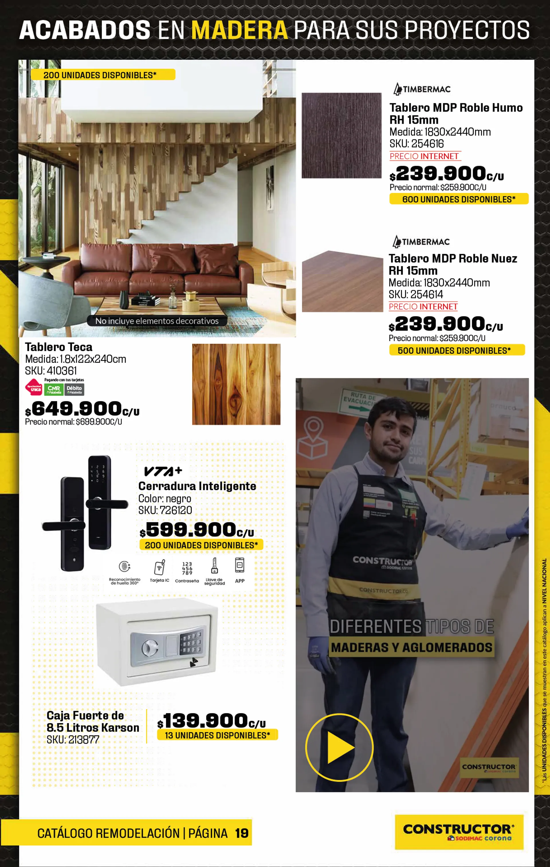 Catalogo de Grandes ofertas Construcción 20 de septiembre al 15 de octubre 2024 - Pag 19